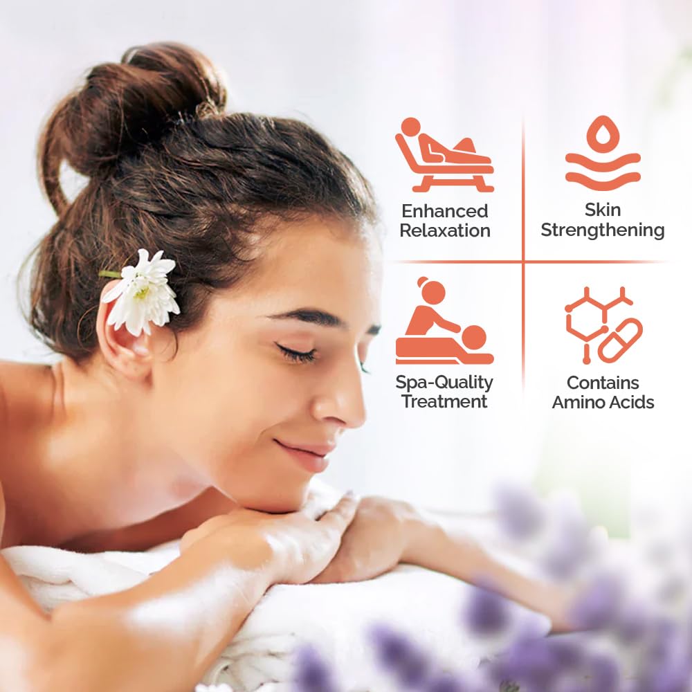 PRONAIL - Healing Therapy Massage Lotion - Professional Pedicure, Body and Hot Oil Manicure, Infused with Natural Oils, Vitamins, Panthenol and Amino Acids (Mango, 1 Gallon)