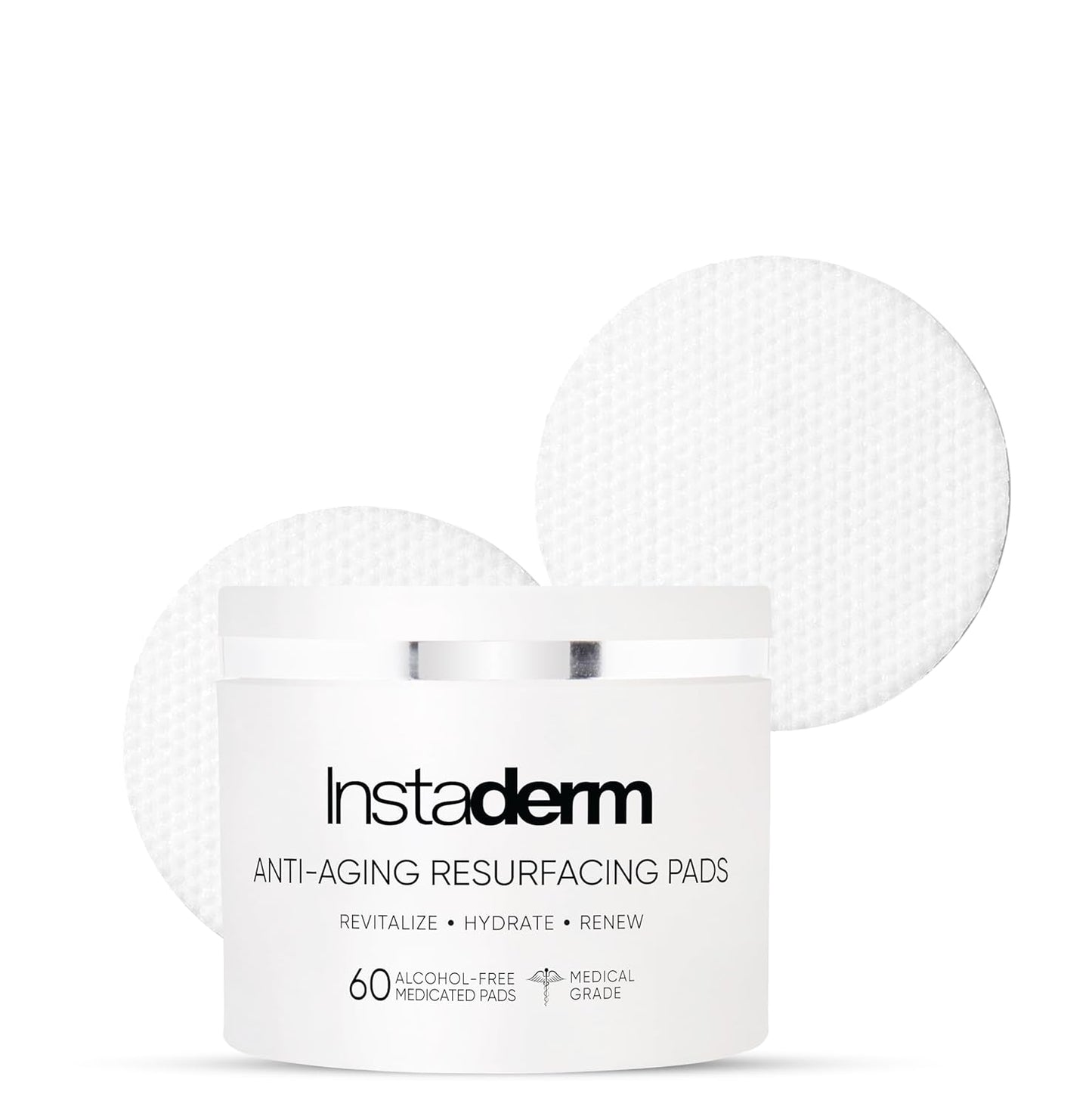 Anti-Aging Resurfacing Pads – Smooth’s Fine Lines, Wrinkles, Dark Spots & Skin Roughness to Enhance the Skins Texture & Tone for Radiant Glow.