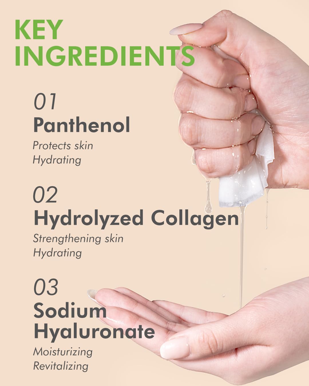 DERMAL Cucumber Collagen Essence Facial Mask Sheet 23g Pack of 100 - Soothing & Moisturizing, Redness & Sunburn Relief, Daily Skin Treatment Solution Sheet Mask