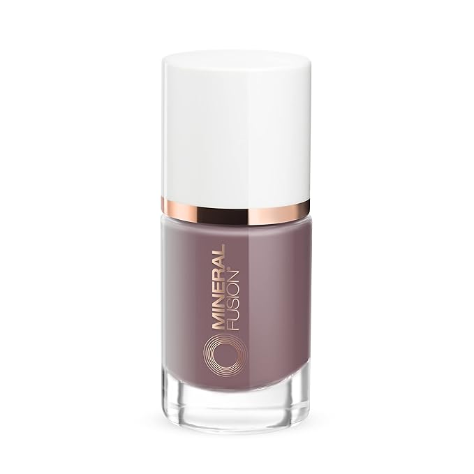 Mineral Fusion Nail Polish, Pink Purple, Mauve Ur Hips Mauve Ur Hips 0.33 Fl Oz (Pack of 1)