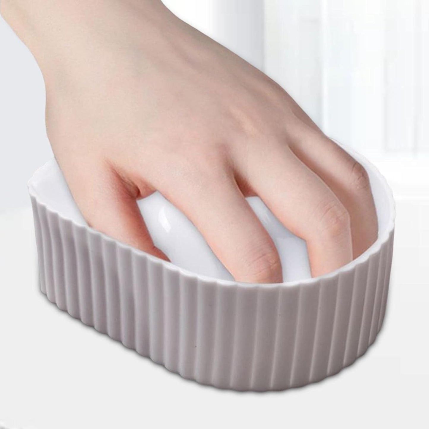 Generic Hand Soaking Bowl Soak Off Finger Bowl, Soak Off Gel Polish Remover Bowl Nail Soak Off Bowl Nail Art Tool, Powder Remover Tools, for Home, White