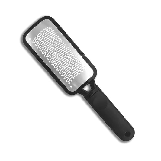Professional Foot Files Callus Remover,Foot Scrubber for Dead Skin,Stainless Steel Foot Rasp-Black（1 Pack）