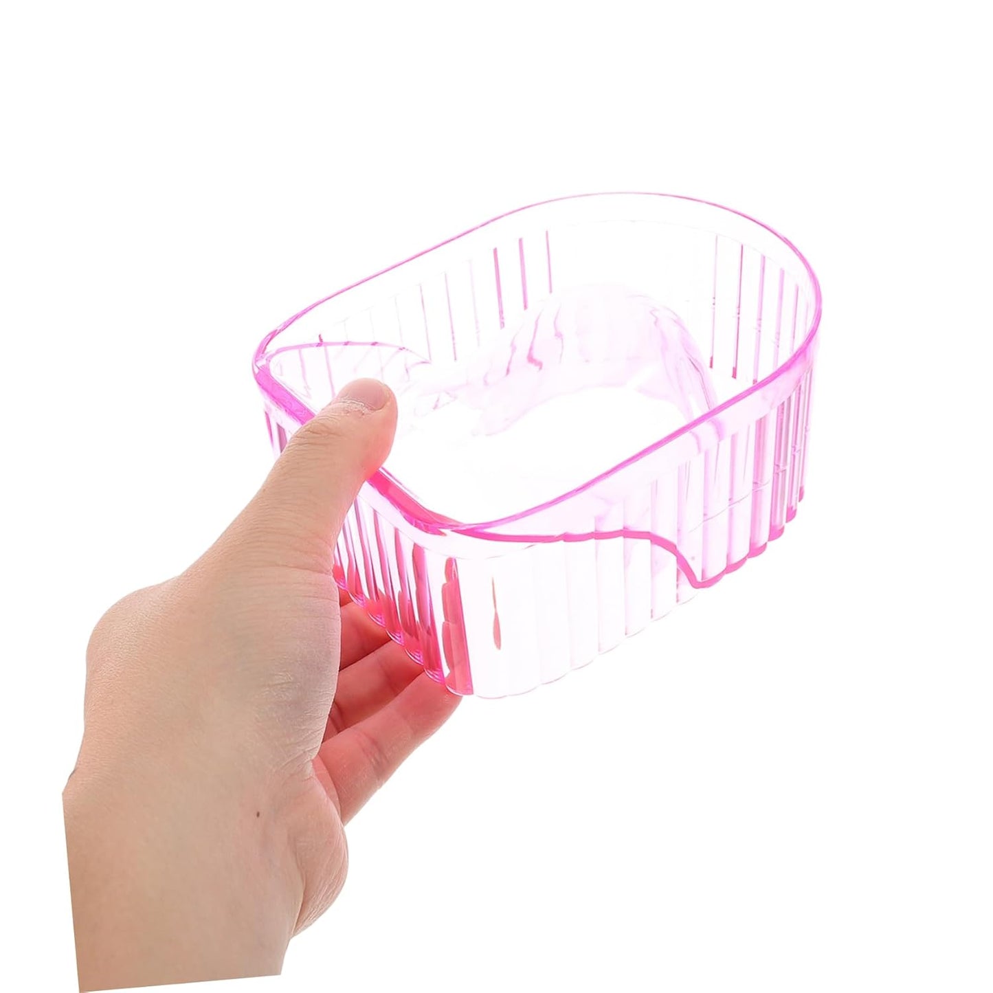 Nail Soaking Bowl for Manicure and Nail Art Comfortable Design and Softening for Home and Salon Use
