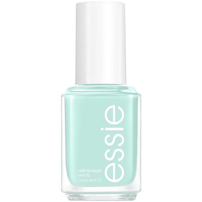 essie Nail Polish, Salon-Quality Mint Green Nail Polish, Vegan, Mint Candy Apple, 0.46 fl oz