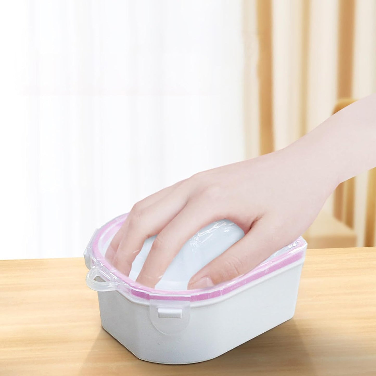 Nails Soaking Bowl Gel Nails Polish Remover Kits Manicure Bowl For Hand Dip Powder Remover Tools Nails Soak Off Bowl Set
