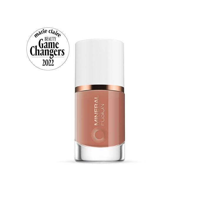 Mineral Fusion Nail Polish, Coral Pink, Arm Candy Arm Candy 0.33 Fl Oz (Pack of 1)