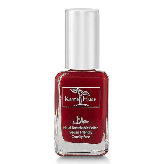 Karma Naturals Certified Halal Nail Polish - Breathable & Water Permeable, Wudu Friendly (Sarah)