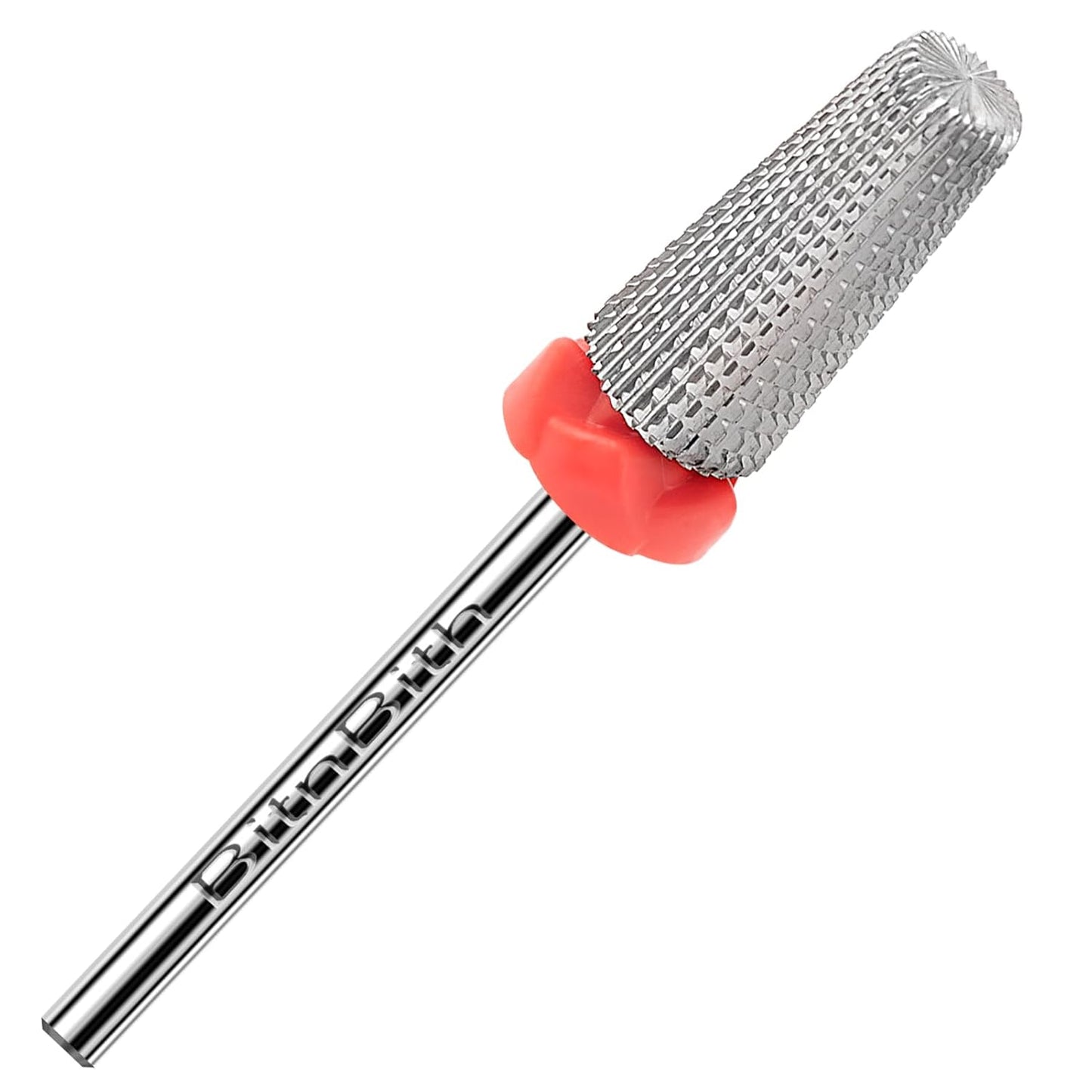 5 in 1 Nail Drill Bits, 3/32”Professional Carbide Drill Bits for Nails Multifunction Art Bit, Fast Remove Acrylic Hard Gel Cuticle Nail Efile Bit Manicure Pedicure,Two Way Rotate,Fine