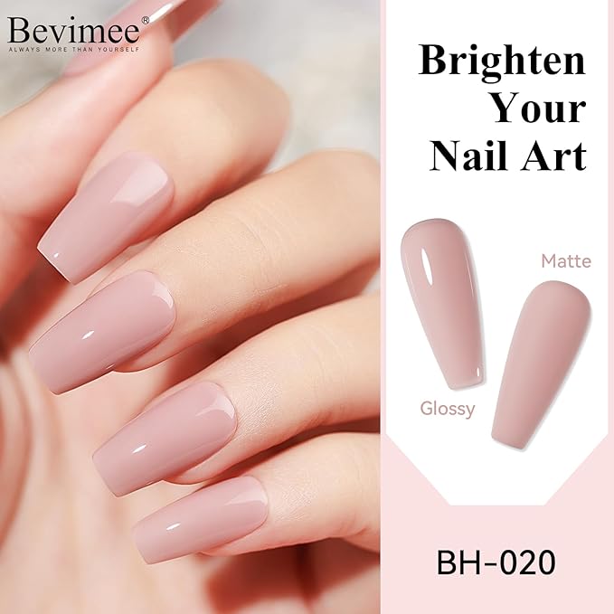 Quick Dry Nail Polish Air Fast Drying, Sheer Nude Regular Color Nail Polish Holographic High Coverage Nail Lacquer Water Based Natural Nail Art No Required UV LED, 12ML