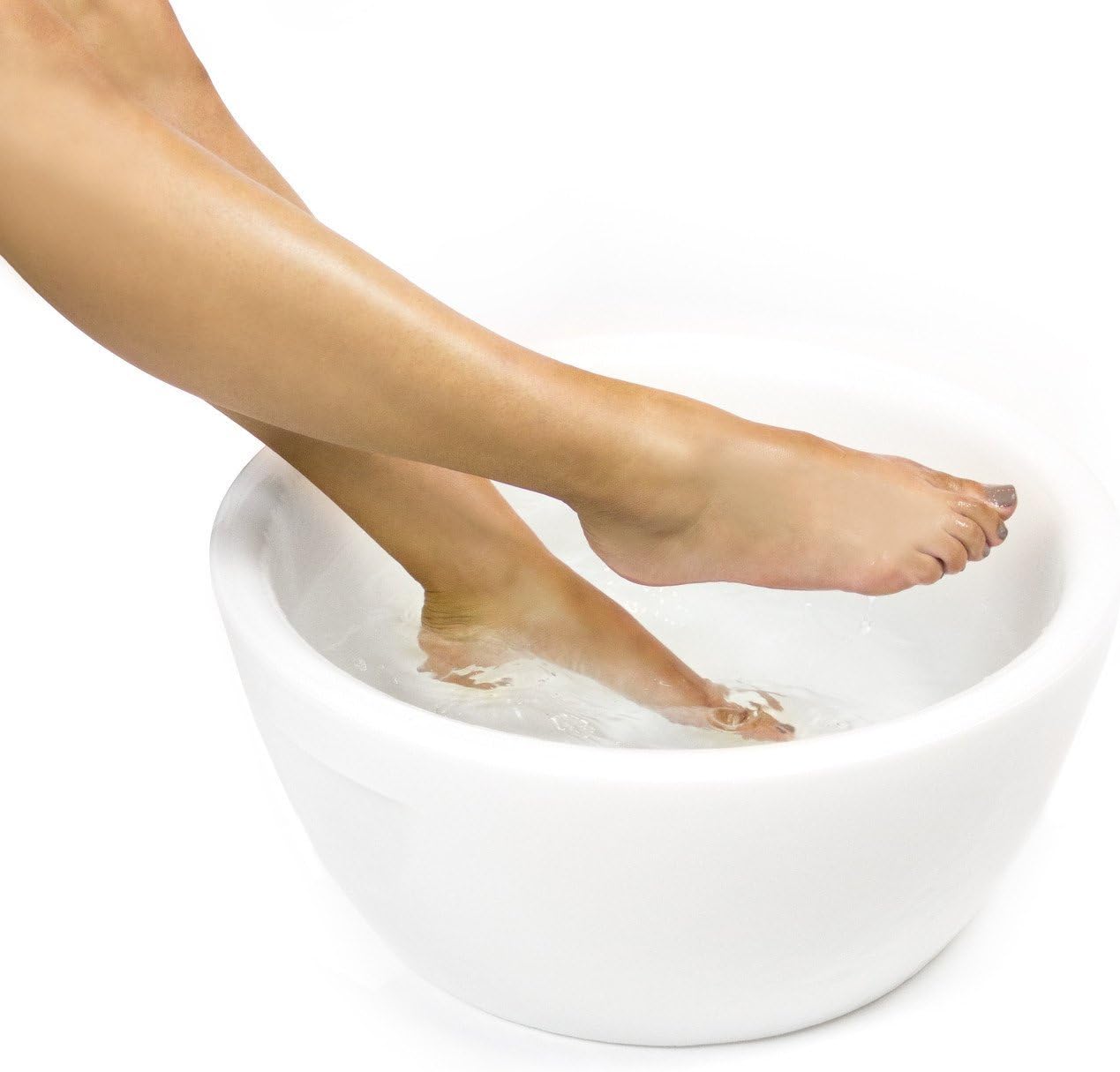 Noel Asmar Signature Pedicure Bowl - Eco friendly and Recyclable, Made from Resin - BPA and Toxin Free (Frost)