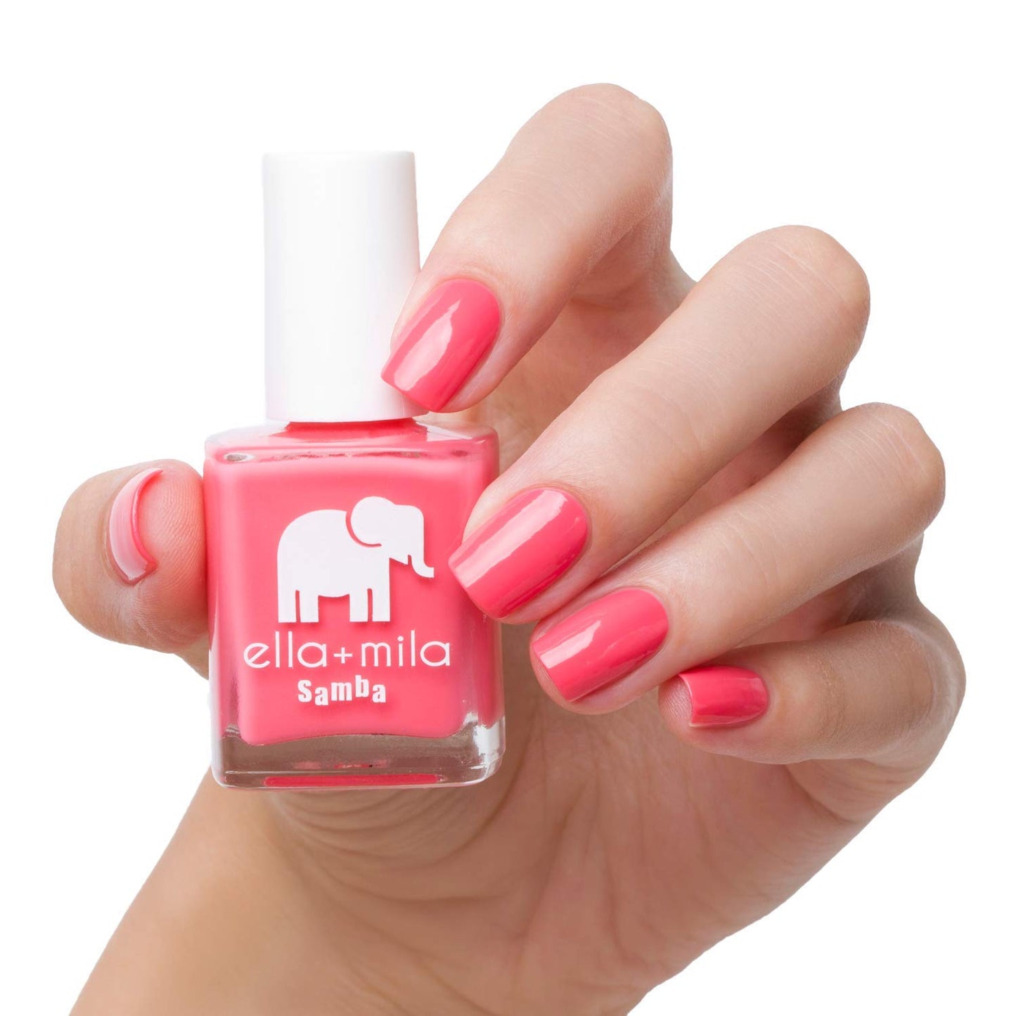ella+mila Professional, Quick Dry, Long-Lasting & Chip-Resistant Pink Nail Polishes (Pinktini - 0.45 fl oz)