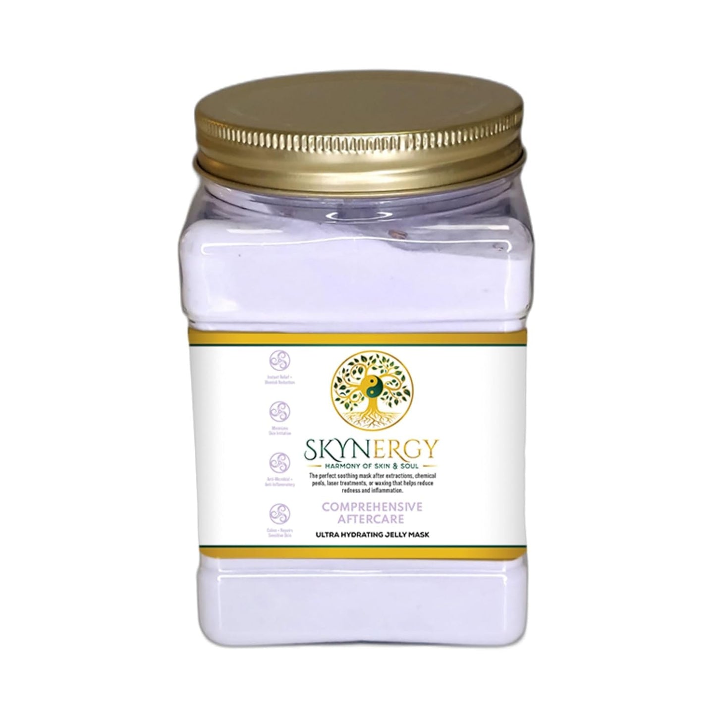 Comprehensive Aftercare Jelly Masks - Professional Grade Hydroglo Peel Off Face Mask for Skin Hydration, Radiance, Reduced Wrinkles, Fine Lines, Inflammation & Pigmentation | 30 fl oz