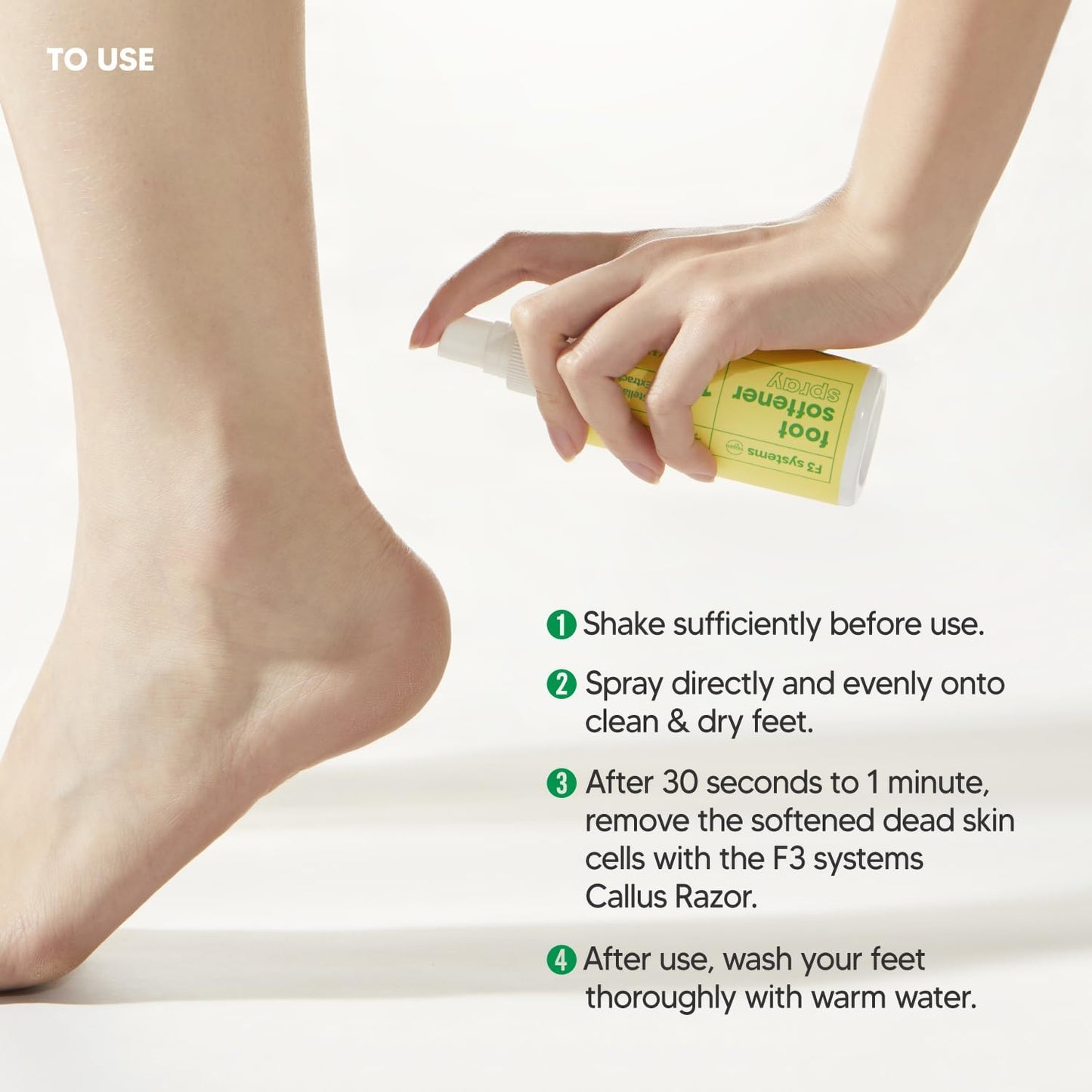S-Line Emery Foot File & Foot Spray Set, Colossal Double-Sided Pedicure Tool, Effective for Cracked Heel, Ergonomic Design for Easy Grip, Dead Skin Remover, Callus Rasp, Scrubber