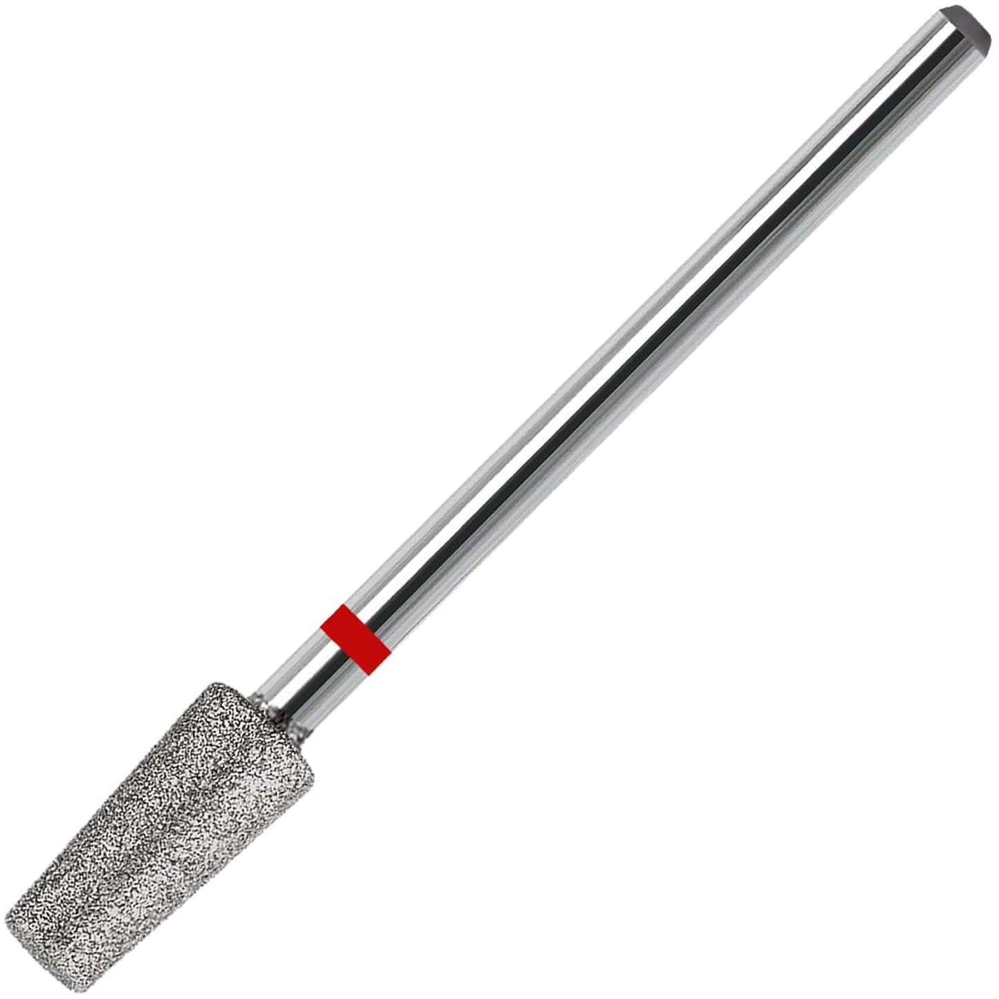 Cuticle Clean Nail Drill Bit, 3/32" Russian Diamond Nail File bits, Safety Carbide Under Nail Cleaner for Cuticle Dead Skin Nail Prepare, Nail Salon Manicure, (Trapezoidal Barrel-Fine)