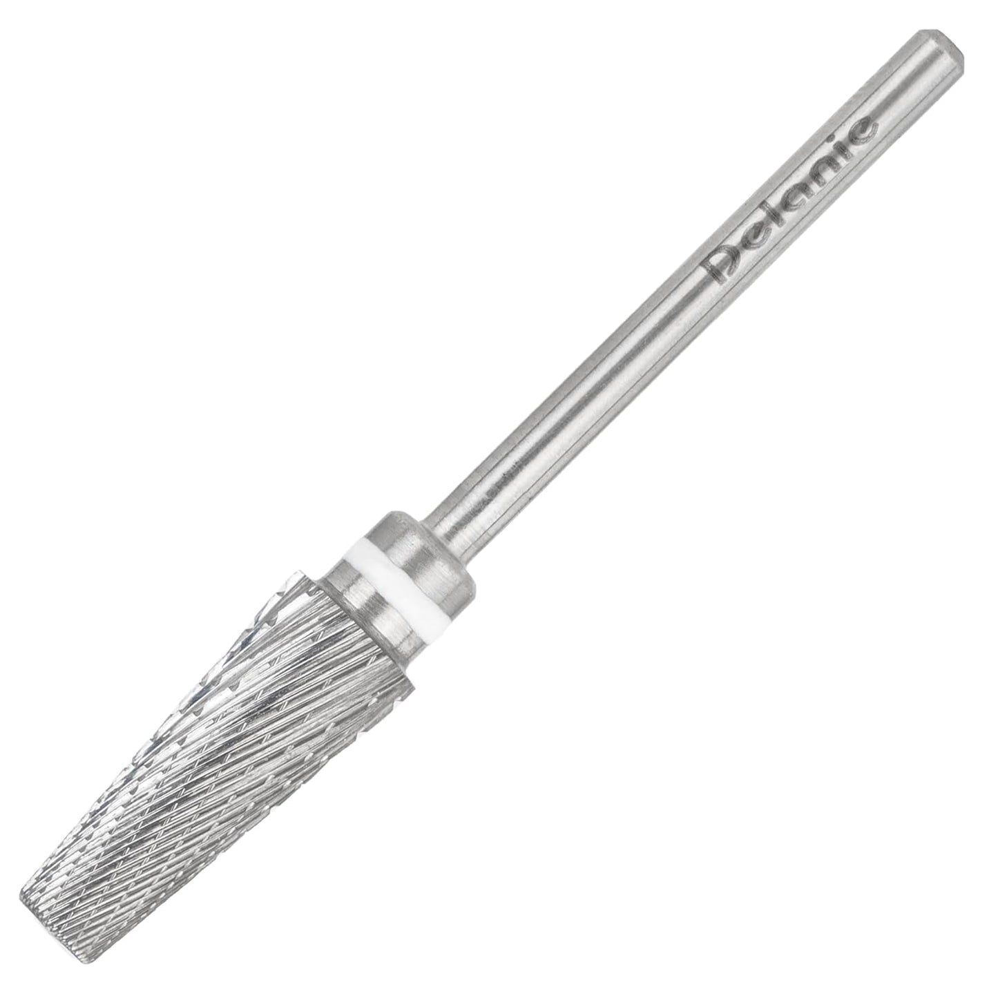 Delanie Professional 5-in-1 Carbide Nail Drill Bit for Professional Nail Tech, 3/32", XC+M+3XF