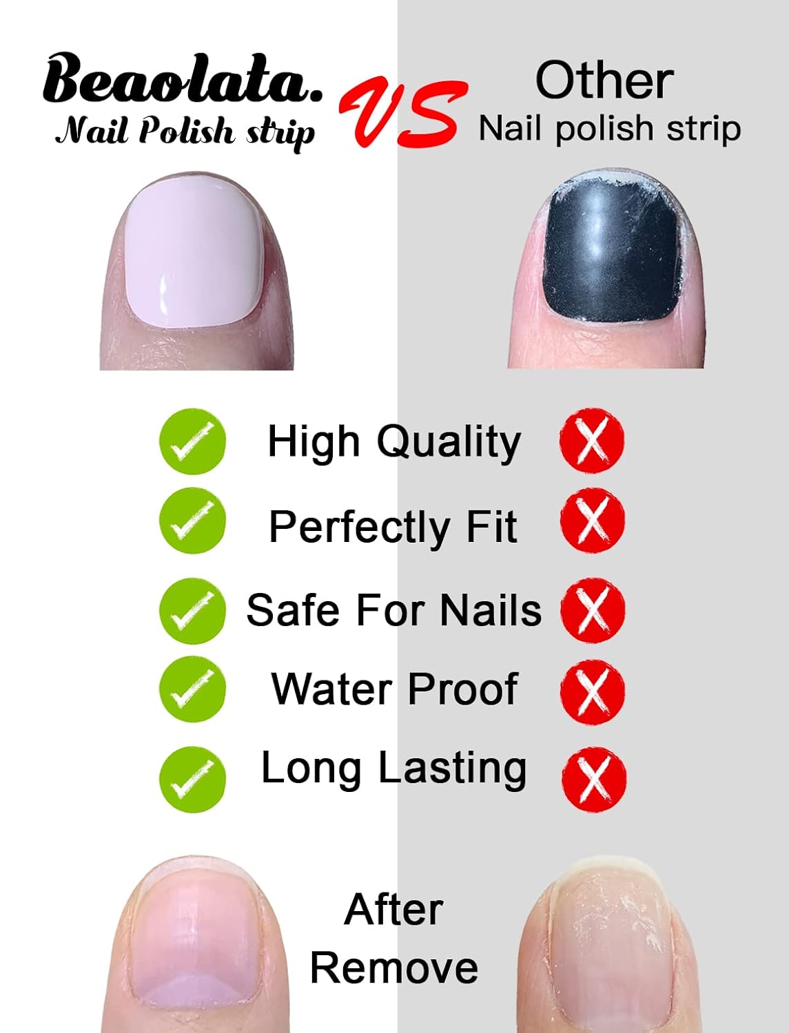 Nail Polish Strips, 32PCS Salon Quality Wraps, Long Lasting Gel Nail Stickers for Women Easy Apply& Remove (Pink Romance)