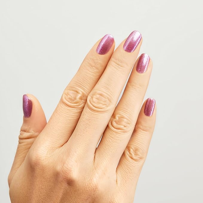 Nailtopia - Plant-Based Chip Free Nail Lacquer - Non Toxic, Bio-Sourced, Long-Lasting, Strengthening Polish - Jomo (Sheer Purple) - 0.41oz