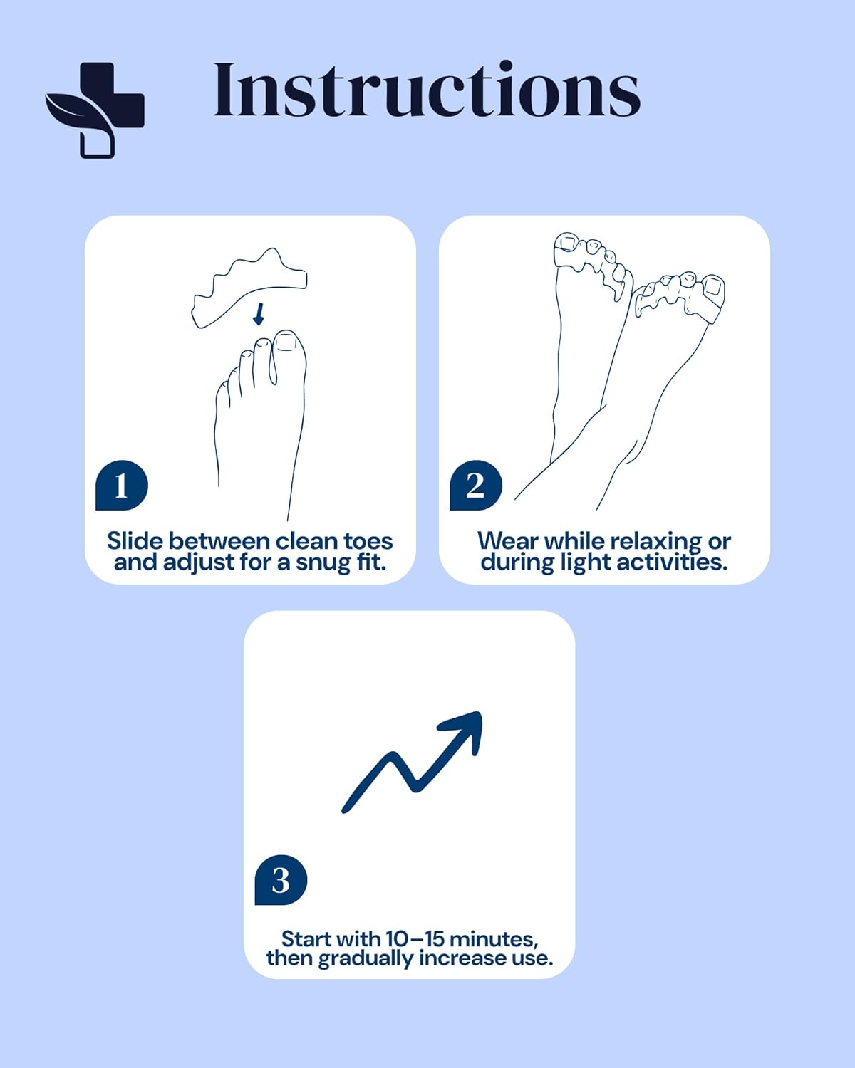 YOGAMEDIC Silicone Gel Toe Spacers - Pack of 4, Adult - Bunion Toe Separator for Relief - Hammertoe Straightener & Active Gel Spreaders