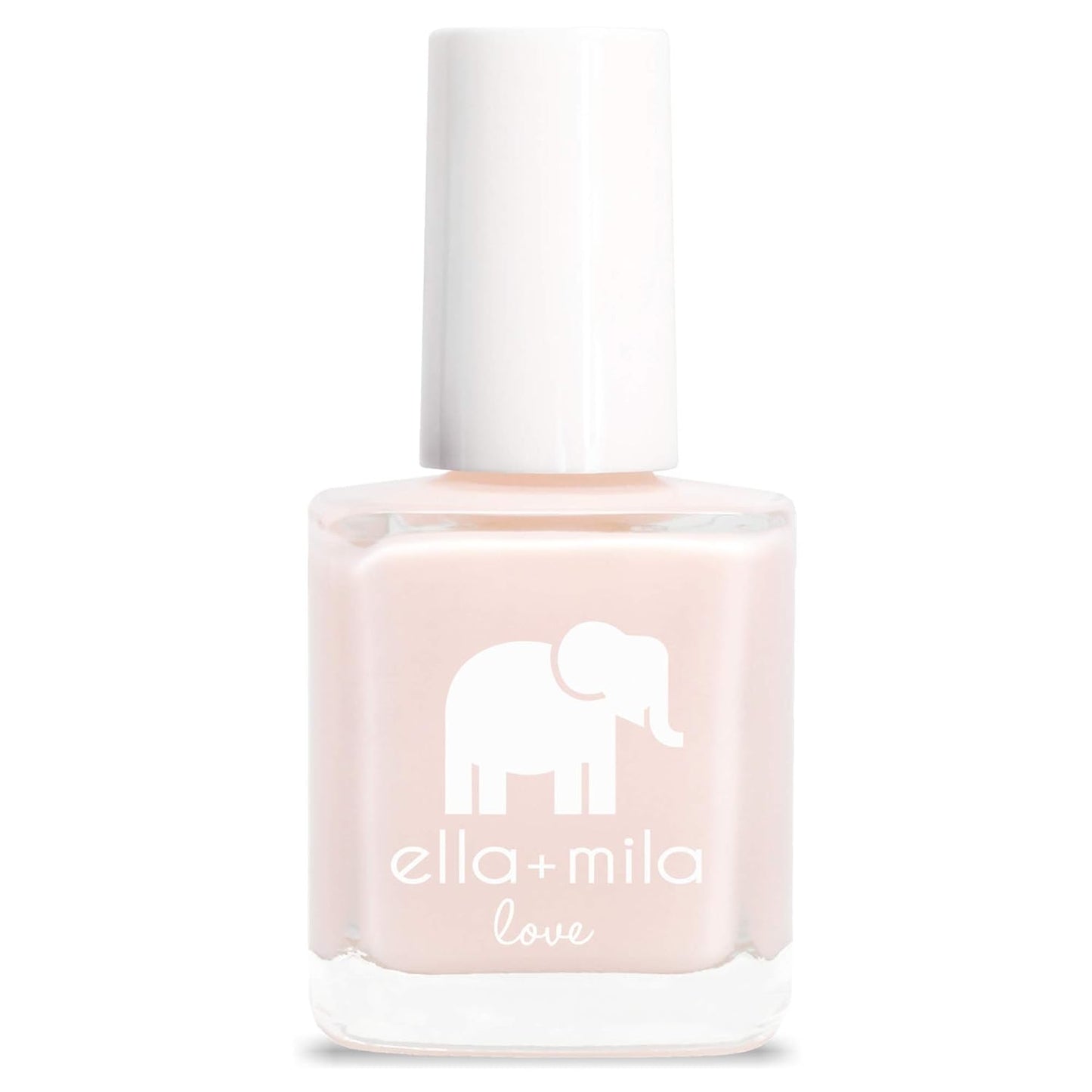 ella+mila Professional, Quick Dry, Long-Lasting & Chip-Resistant Pink Nail Polishes (Barely Pink - 0.45 fl oz)