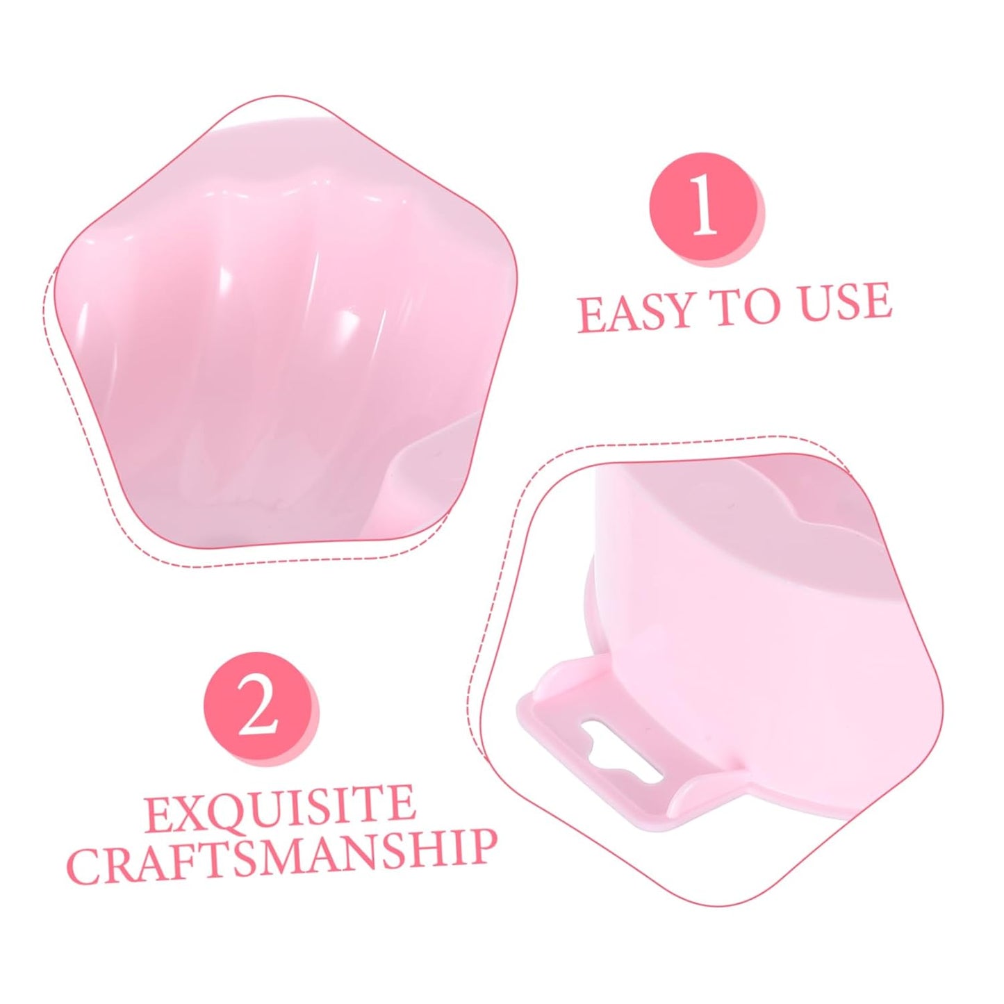 Nail Soaking Tub Bowl Heat Soak off Bowl Manicure Tools for Nail Art Removal