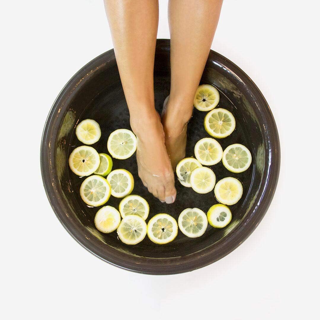 Noel Asmar Signature Pedicure Bowl - Eco friendly and Recyclable, Made from Resin - BPA and Toxin Free (Espresso)