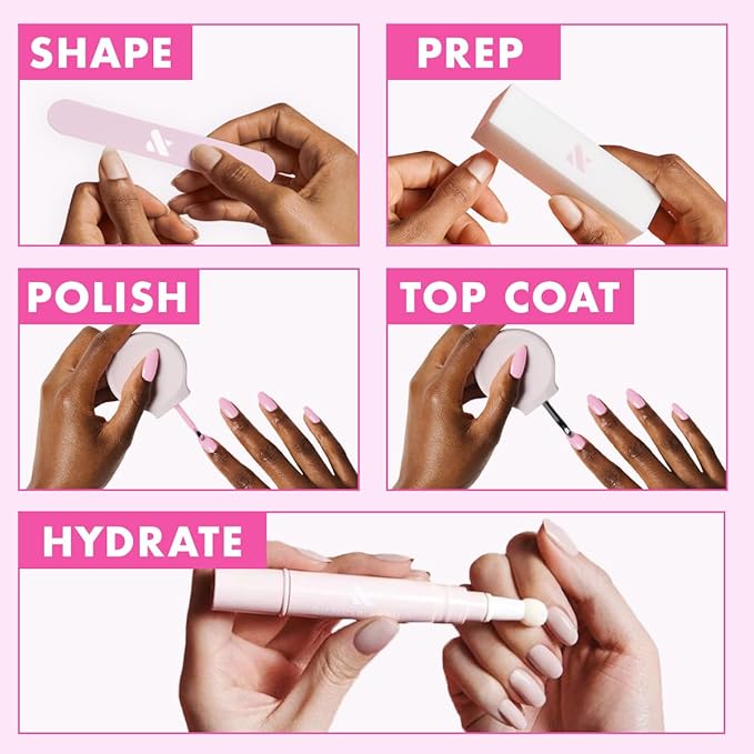 Olive & June Long Lasting Nail Polish | Plump, Gel-Like Finish No Lamp Needed | Lasts up to 10 days | Salon-Quality Color at Home | 15-Free, Vegan & Cruelty-Free Chip-Resistant Shine | HD Crisp White