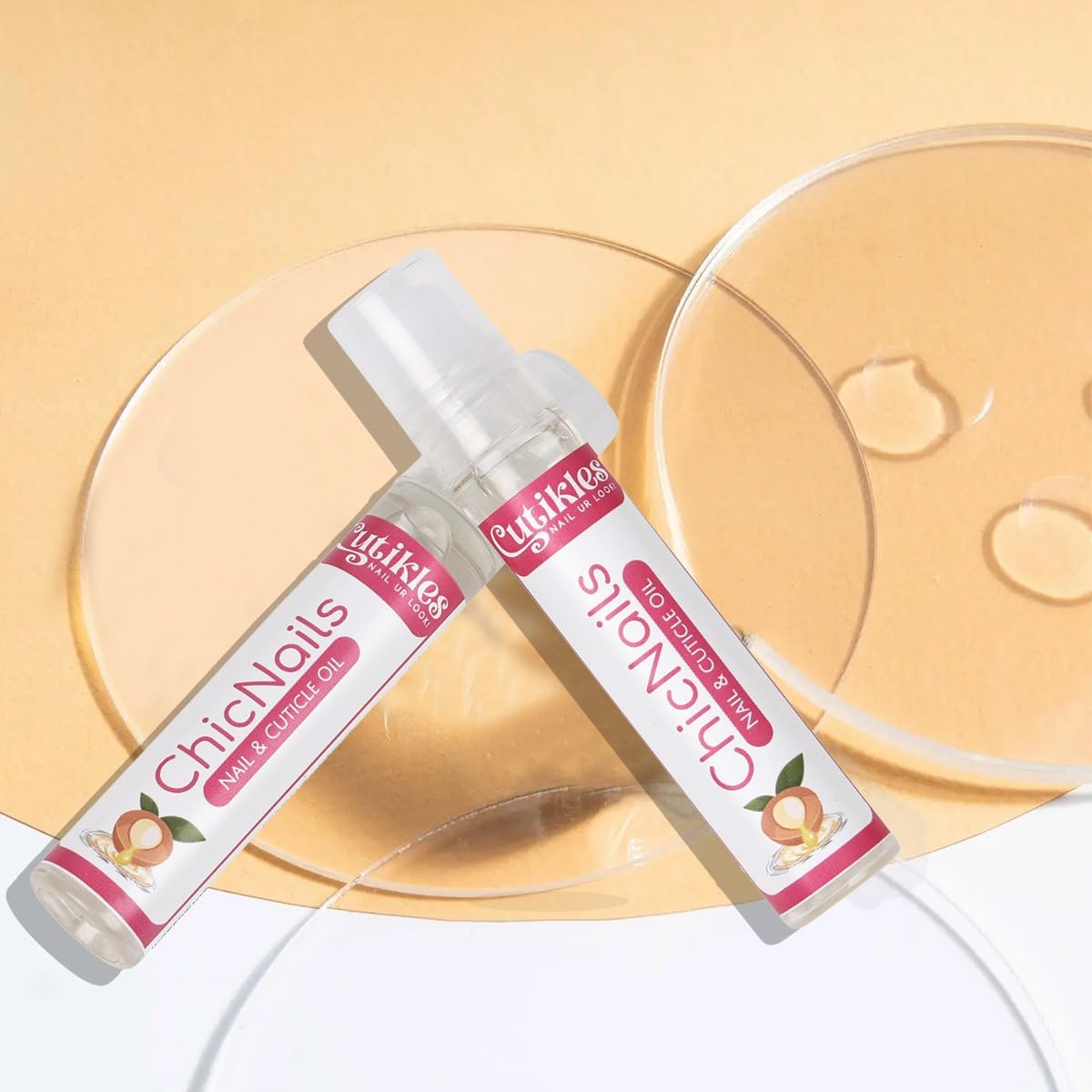 Cuticle Oil Roll-On for Nails & Cuticles – Nourishing & Hydrating Formula with Vitamin E | Easy-to-Apply, Non-Greasy, Travel-Friendly Roll-On Bottle – 0.33 Fl Oz