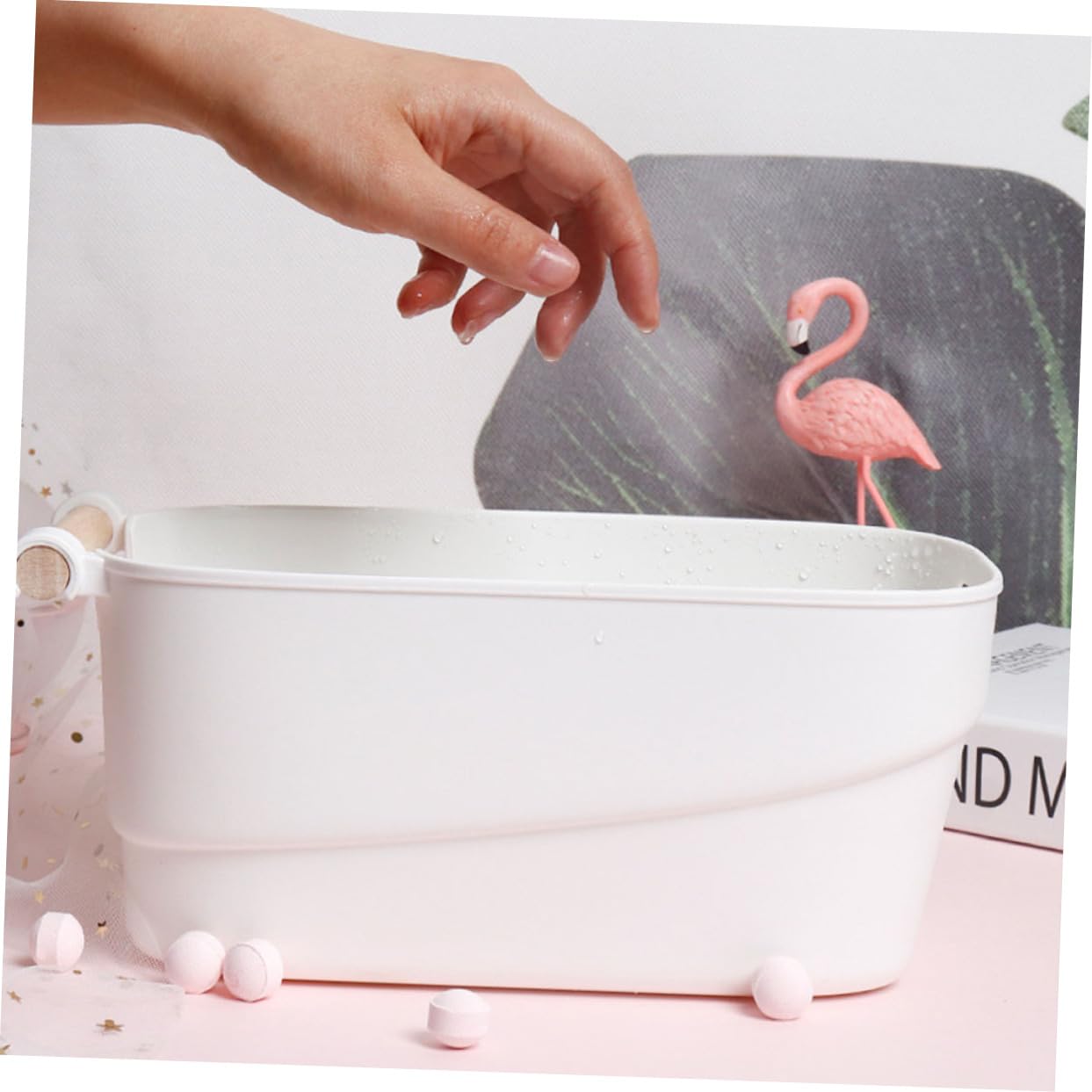 Soak for Manicure Hand Soak Bowl Japanese-style Nail Art Bowl Nail Salon Supply Non-breakable Pp Material