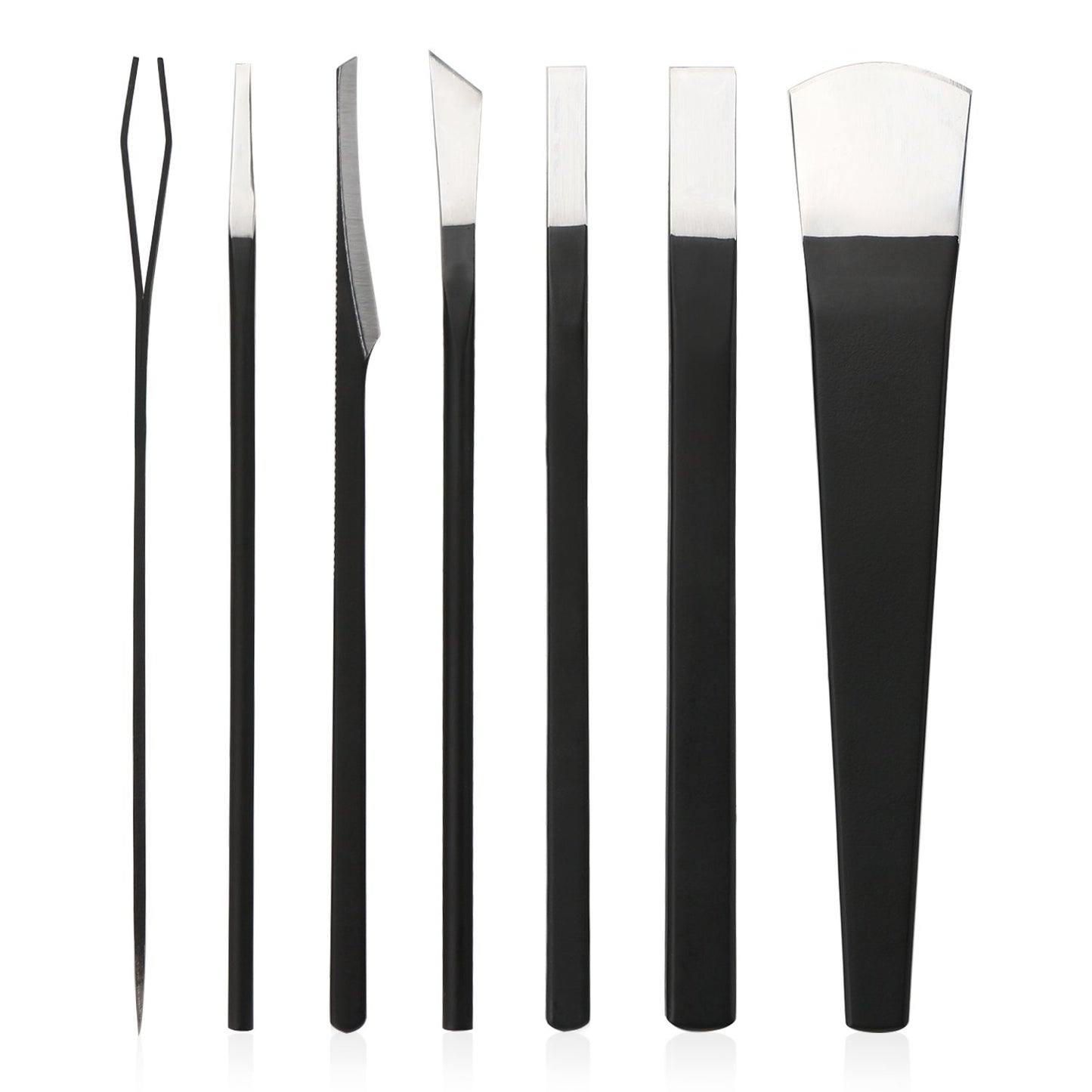 Pedicure Knife Set for Feet, Segbeauty 7pcs Ingrown Toenail Blade Tool with Storage Bag, High Manganese Steel Nail Knives Cuticle Remover, Professional Foot Repair Sharp Blade Kit for Nail Corn Callus