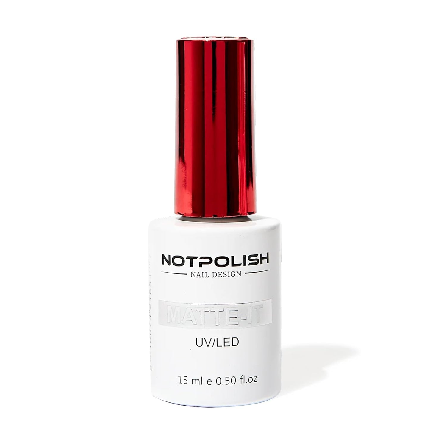 Notpolish Matte-It Gel Top Coat – Long-Lasting, Chip-Resistant Matte Finish | No-Wipe Formula for Smooth, Velvety Nails | Professional & Home Use
