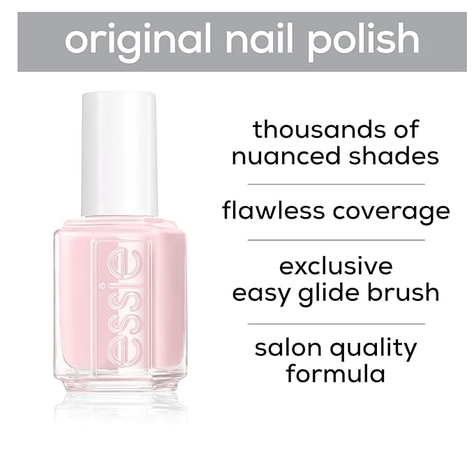 essie Salon-Quality Nail Polish, 8-Free Vegan, Bright Yellow, Check Your Baggage, 0.46 fl oz (Pack of 2)