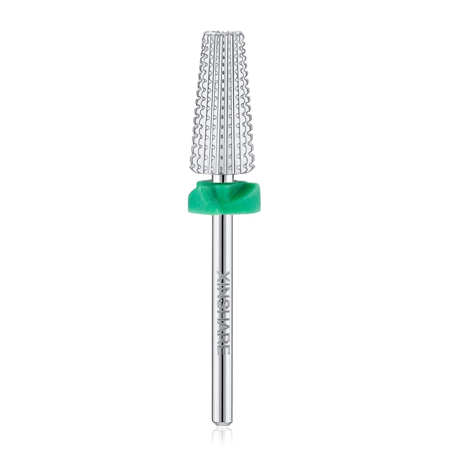 5 in 1 Multi-Function Nail Drill Bit 3/32" Tungsten Carbide Tapered Drill Bits for Nails Professional Fast Removing Acrylic Hard Gels Nail Efile Bit For Electric Nail Drill Machine Coarse(C)