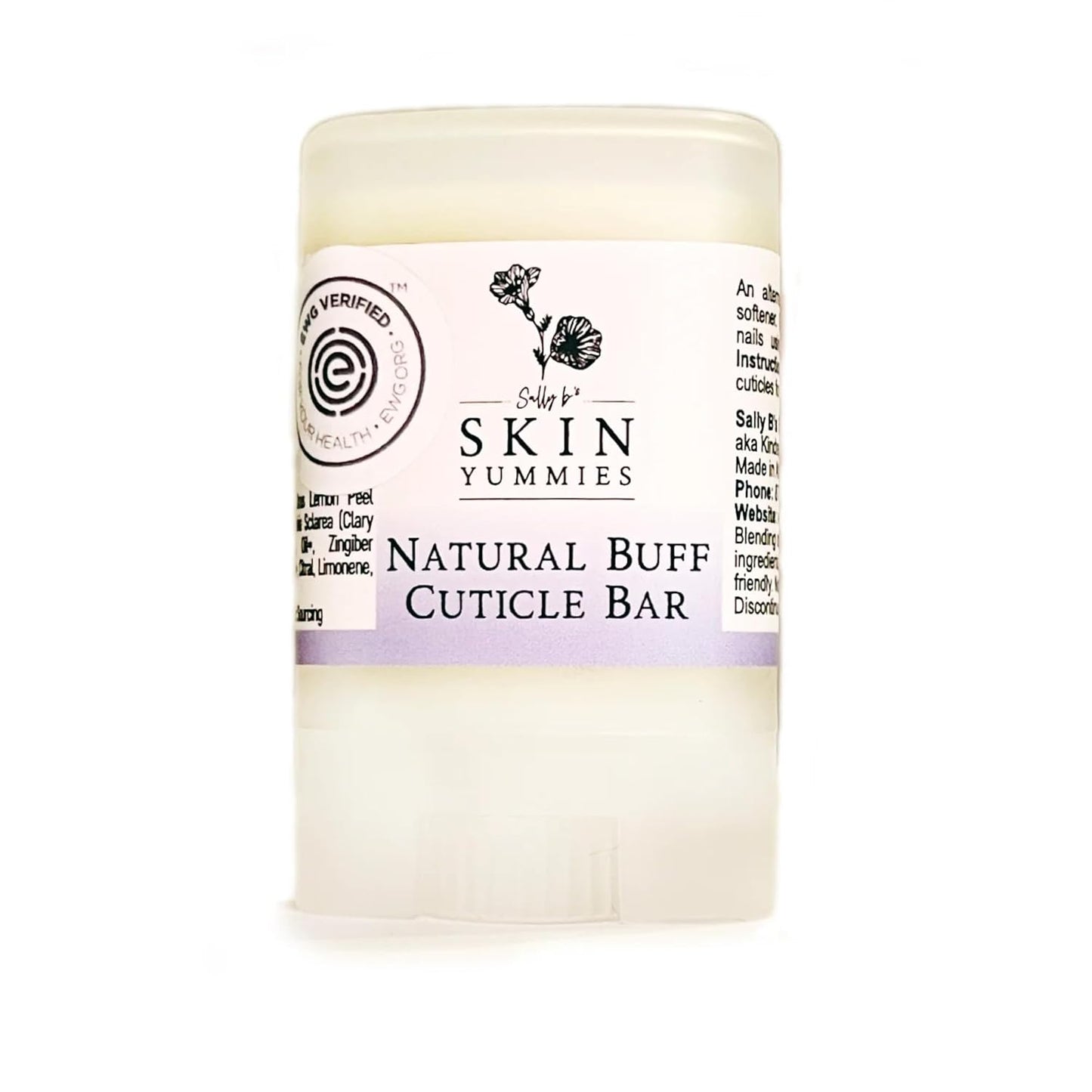 Sally B’s Nail Strengthener and Cuticle Care/All Natural Oils/EWG Verified/Moisturizer Nail Repair Treatment for Hangnails, Peeling, Cracked, Thin, Brittle Nails/ .35 oz