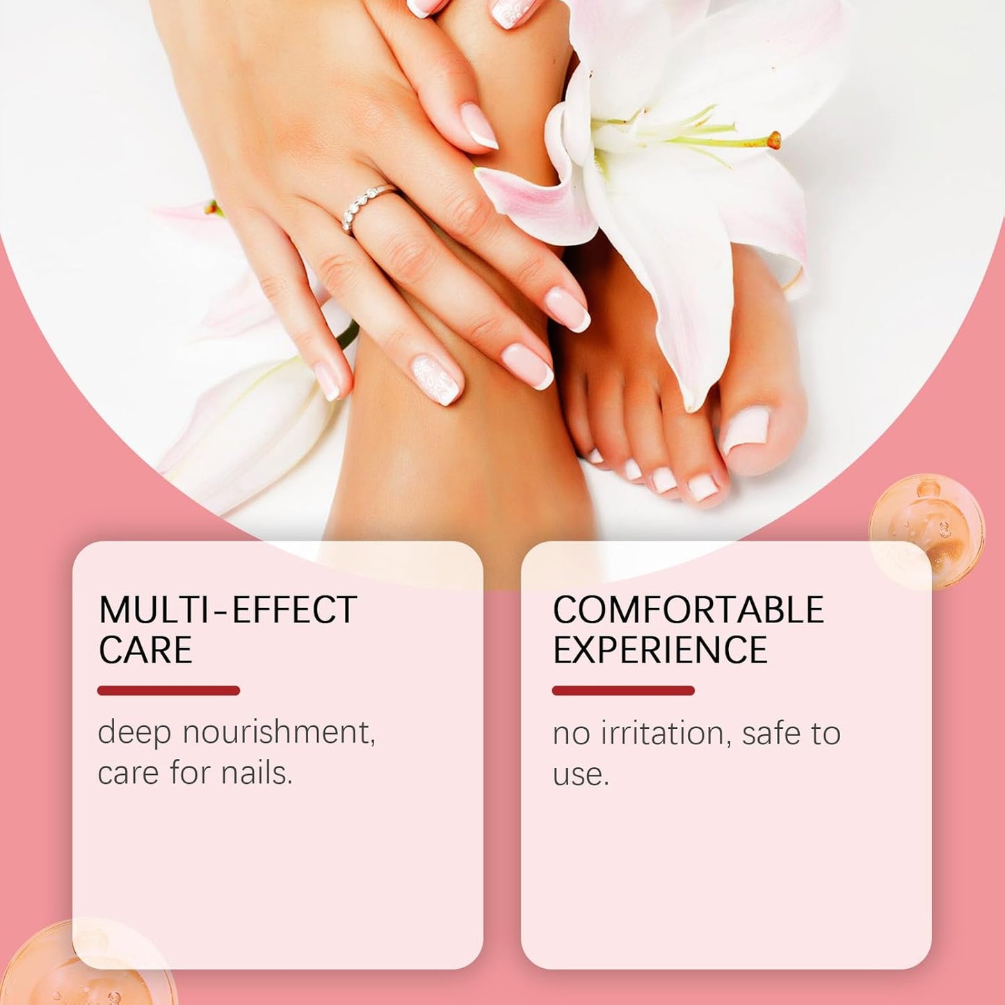 Nail Repair Liquid - Removes Discolored Nails Softens Thick Toenail Strengthens Nail Bed Structure, Natural Formula Deeply Nourishes Nail (1FL.oz)