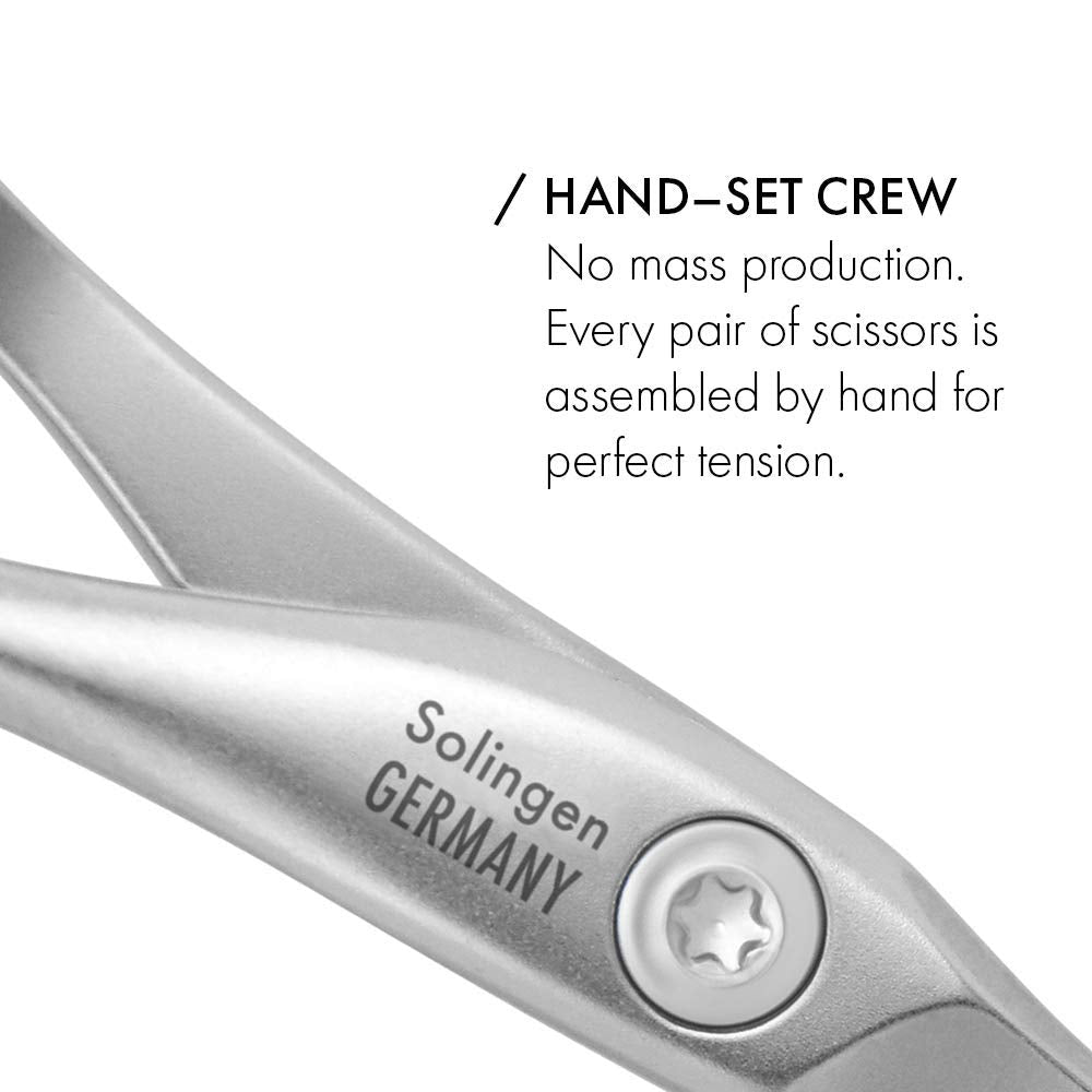 GERMANIKURE 8pc Manicure Set in Leather Case - FINOX Stainless steel tools handmade in Solingen Germany – Professional Nail and Cuticle Care