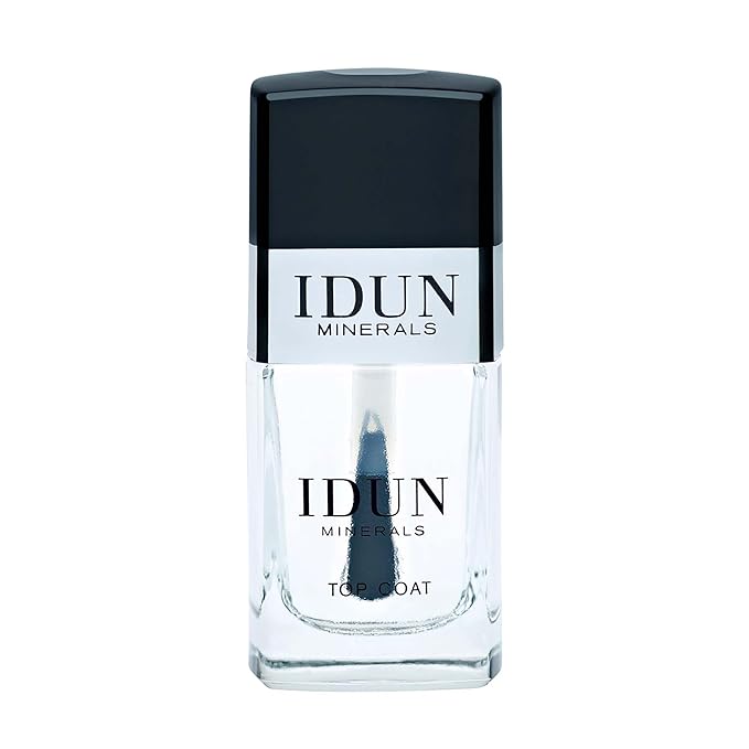 Idun Minerals Nail Polish - Long-Wear, High-Shine Vegan Formula - Infused With Vitamins And Sweet Almond Oil - Prevents Cracking And Protects Nails - Even Lacquered Result - Diamant - 0.37 Oz