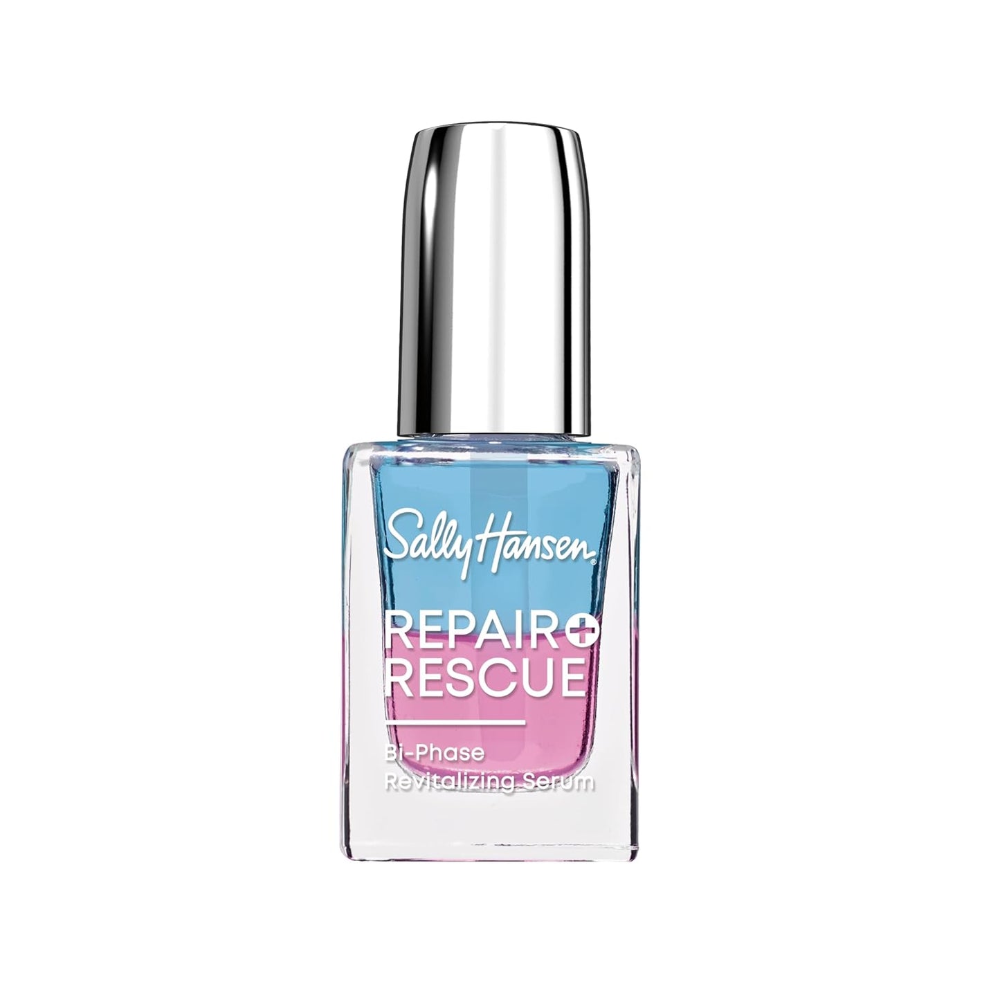 Sally Hansen Nail Treatment Repair + Rescue Bi-Phase Revitalizing Serum | Moisturizing Nail Serum with Glycerin | Hydrates & Revitalizes Nails