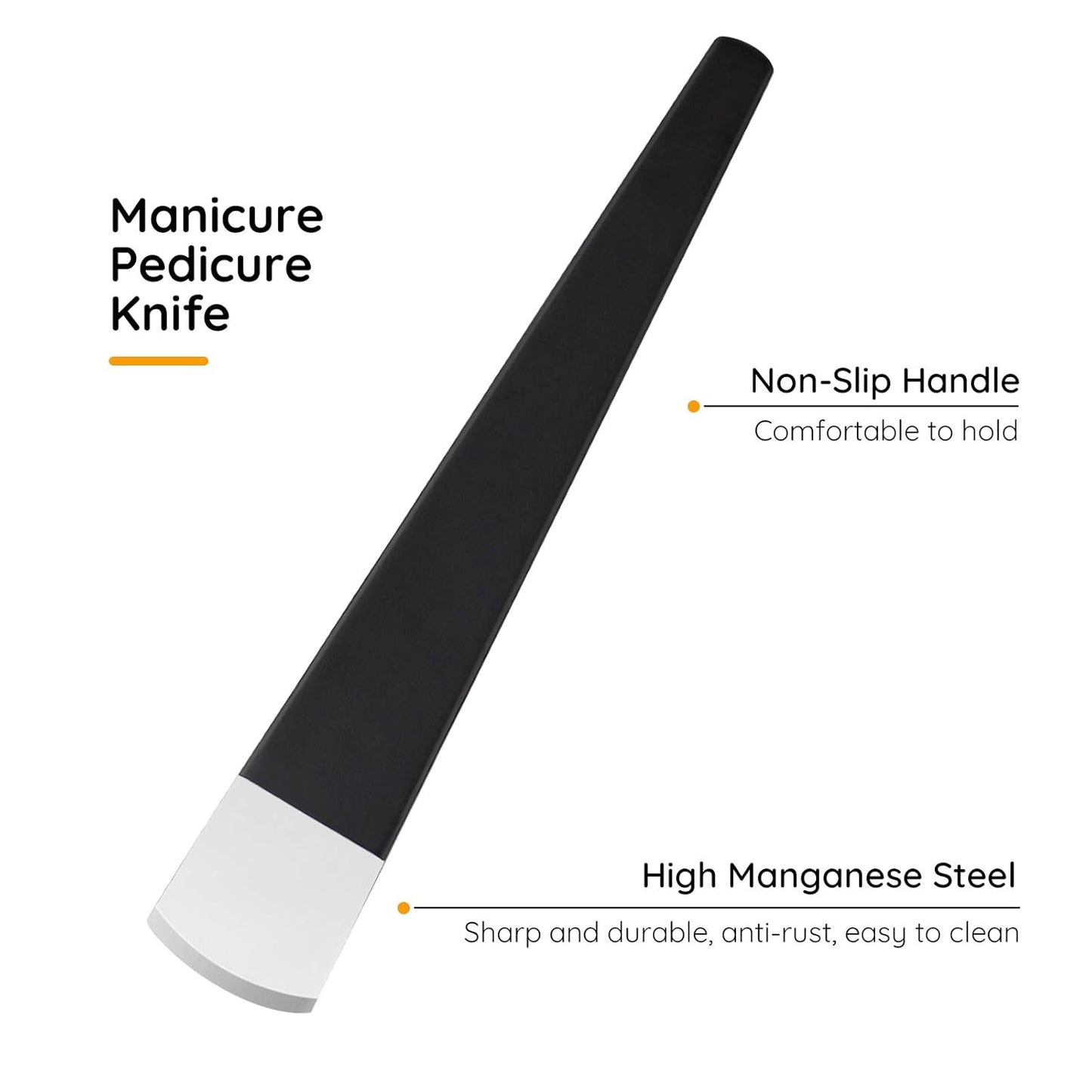 4pcs Pedicure Knife Set, Segbeauty Ingrown Toenail Knife, Correction Nippers Clipper Remover with Carry Bag, High Manganese Steel Nail Care Foot Repair Cutter for Calluses for Beauty Salon Home Use