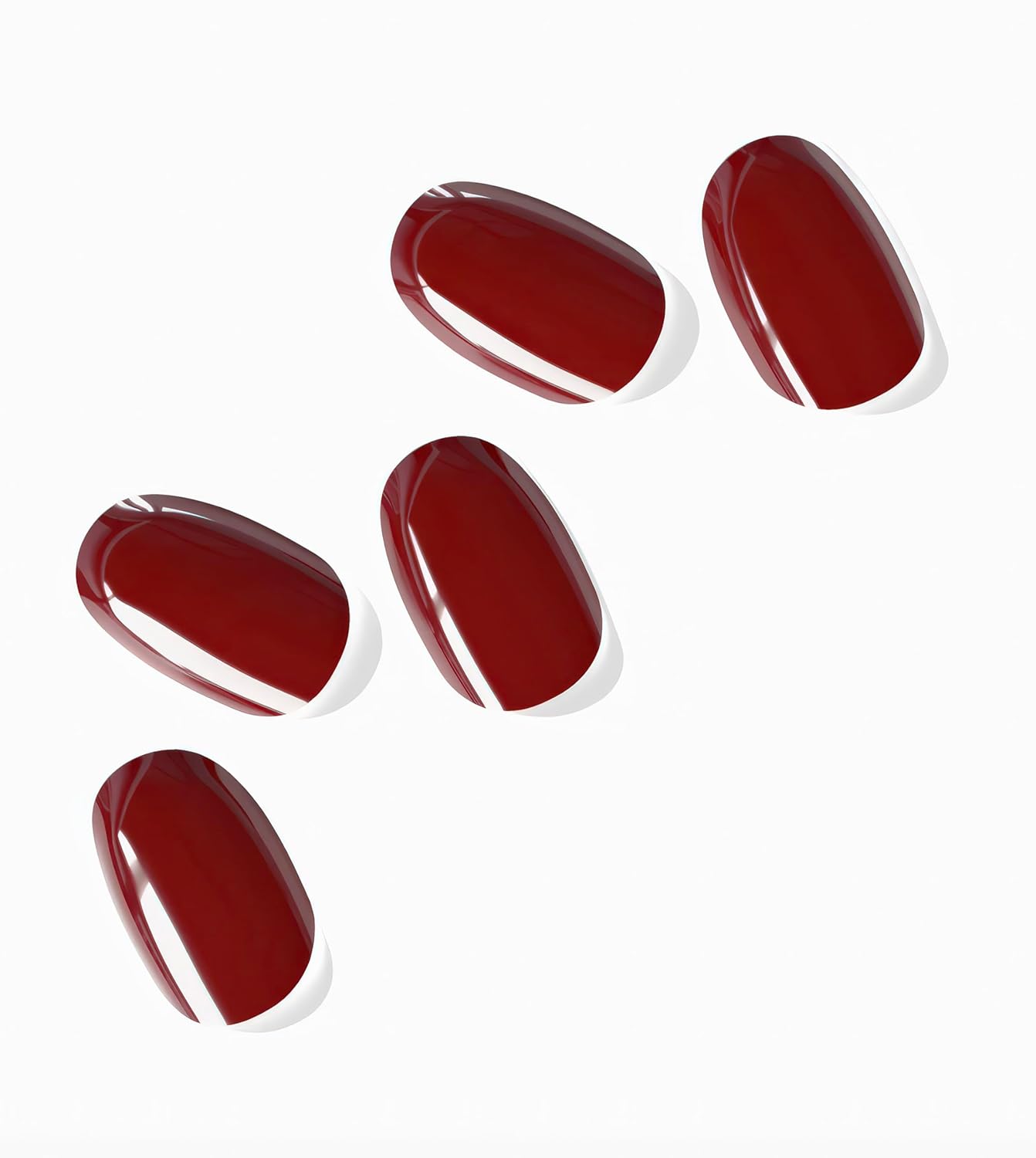NOVA, Female Founded, Semi Cured Gel Nail Strips (Rendezvous) - The 10 Minute Manicure. Salon-Quality, Works with Any Nail Lamp, Easy to Apply & Remove - Incl. Nail File & Wooden Stick (Rendezvous)
