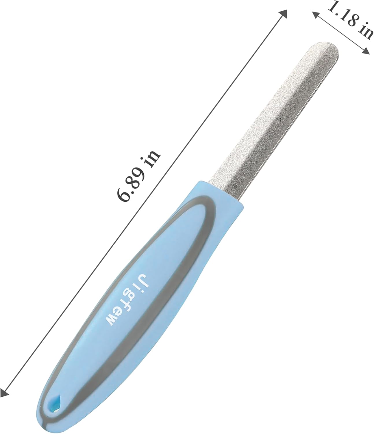 Diamond Nail File,Diamond Finish,TPR Non-Slip Handle,Suitable for Men, Women, Dogs and Cats