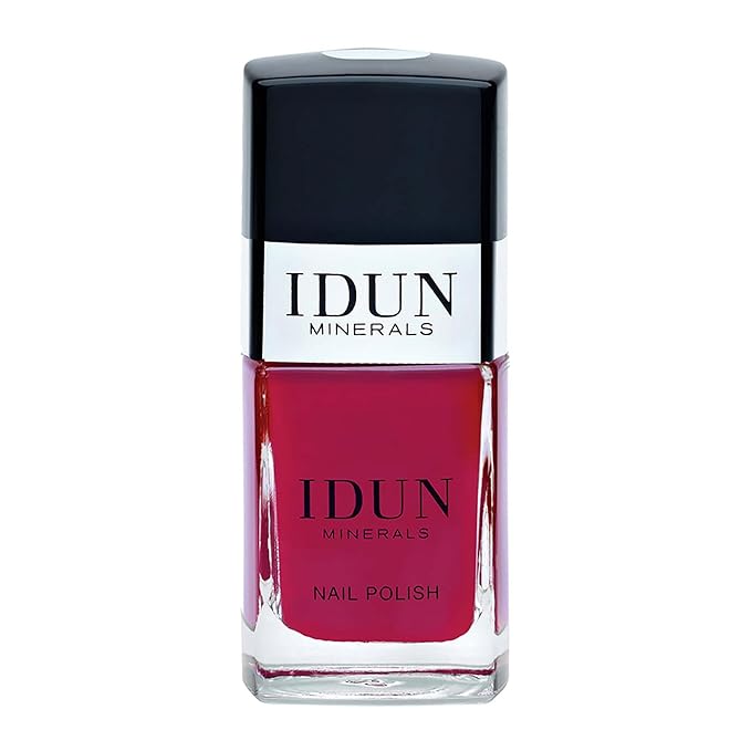 Idun Minerals Nail Polish - Long-Wear, High-Shine Vegan Formula - Infused With Vitamins And Sweet Almond Oil - Prevents Cracking And Protects Nails - Even Lacquered Result - Kalcit - 0.37 Oz