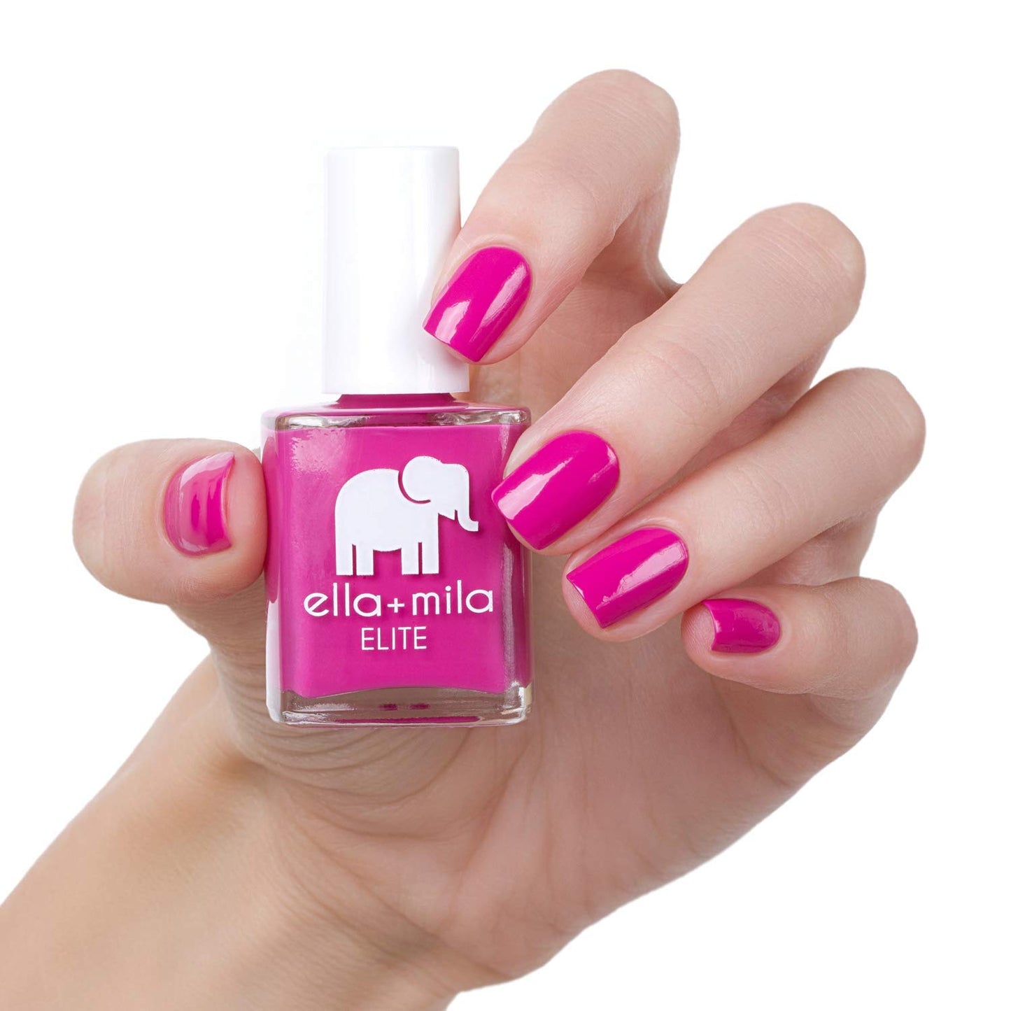 ella+mila Professional, Quick Dry, Long-Lasting & Chip-Resistant Pink Nail Polishes (Summer Roam-Ance - 0.45 fl oz)