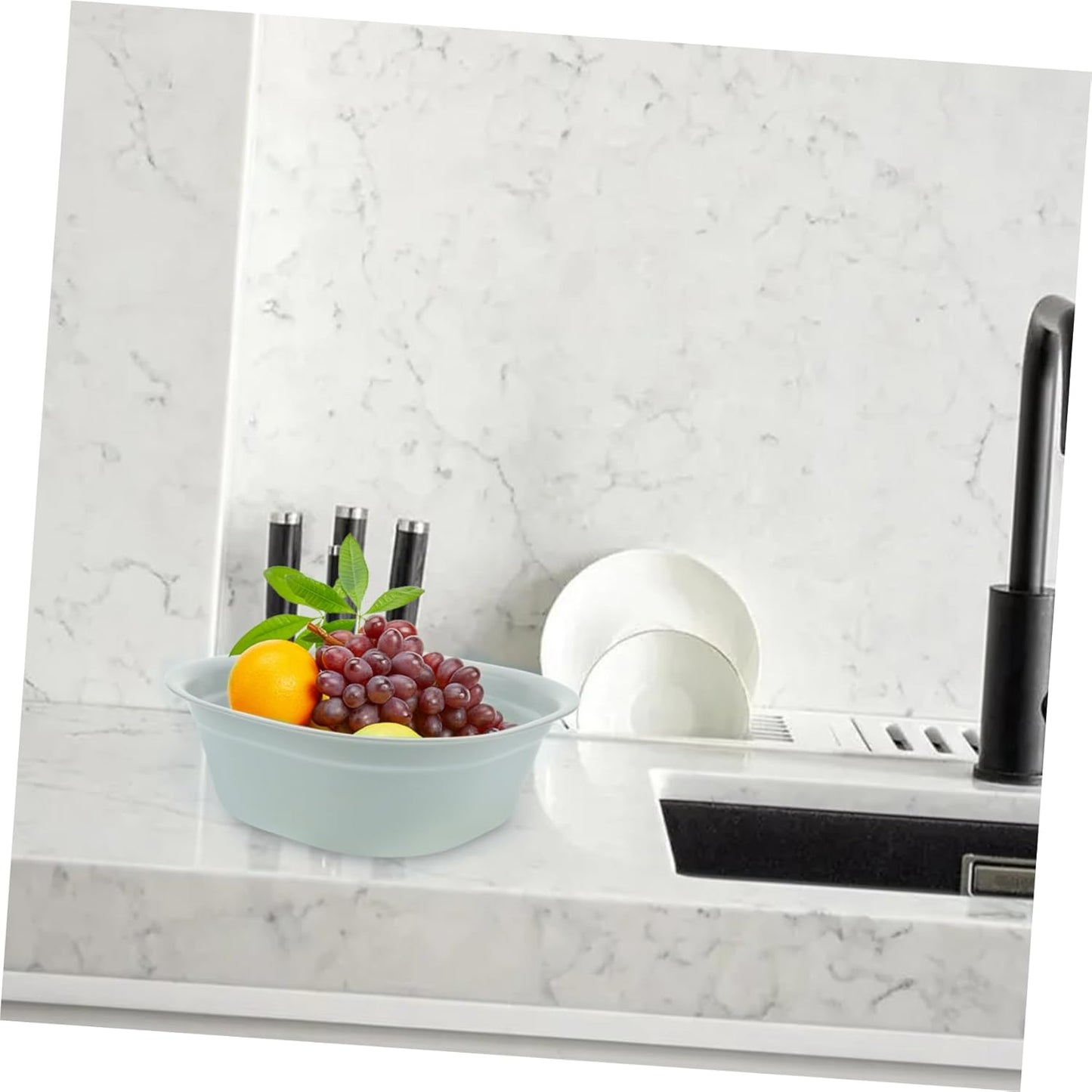 Large Foot Soaking Basin Multi-functional Plastic Wash Basin Nail Soaking Bowl