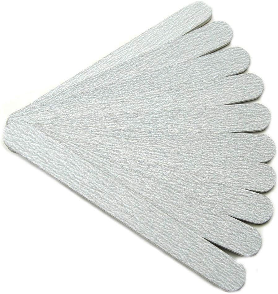 Karlash Professional Double Sided Emery Board 7" Zebra Nail File 100/100 50pcs