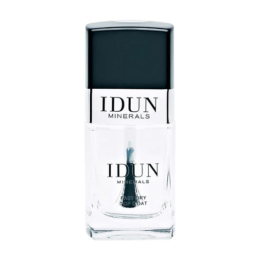 IDUN Minerals Nail Polish-Long-Wear,High-Shine Vegan Formula-Infused With Vitamins And Sweet Almond Oil-Prevents Cracking And Protects Nails-Even Lacquered Result-Brilliant-0.37 Oz,I0108538