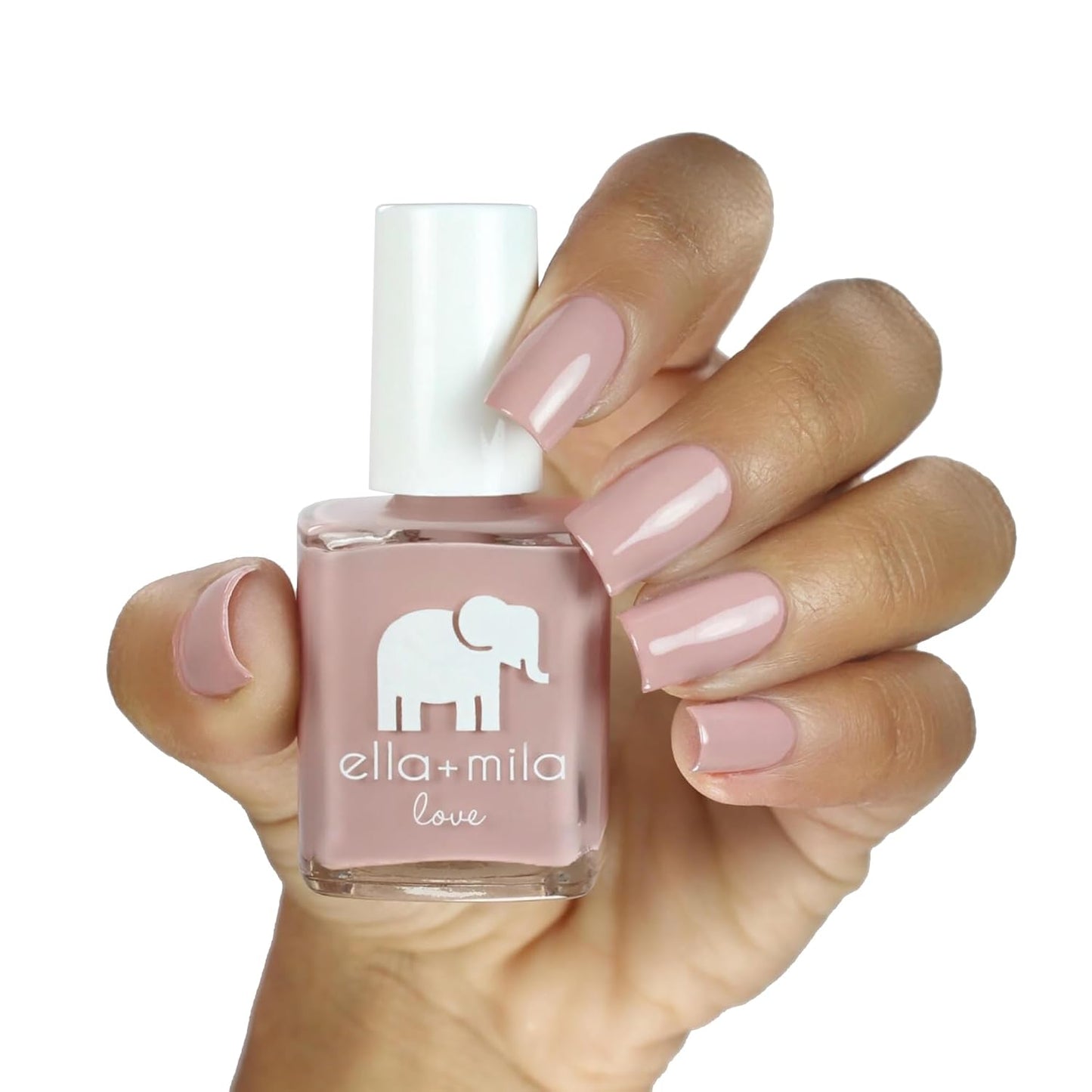 ella+mila Professional, Quick Dry, Long-Lasting & Chip-Resistant Pink Nail Polishes (Pour the Bubbly - 0.45 fl oz)