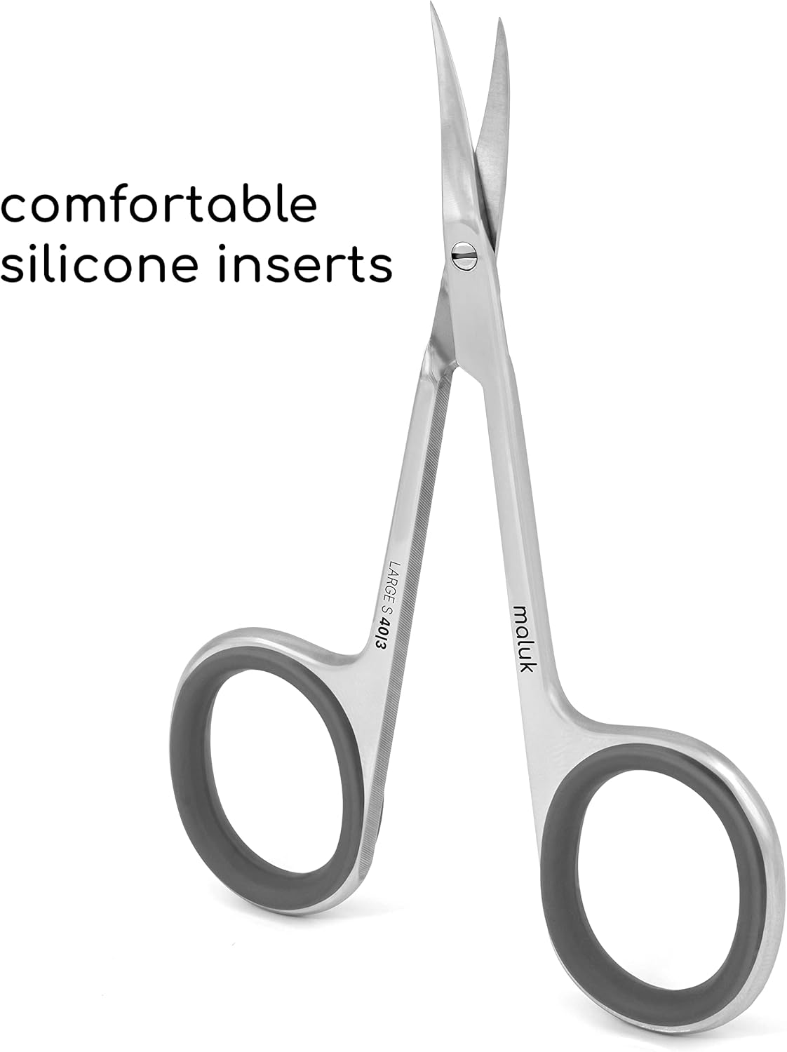 Professional Cuticle Scissors Maluk Large S | Silicon