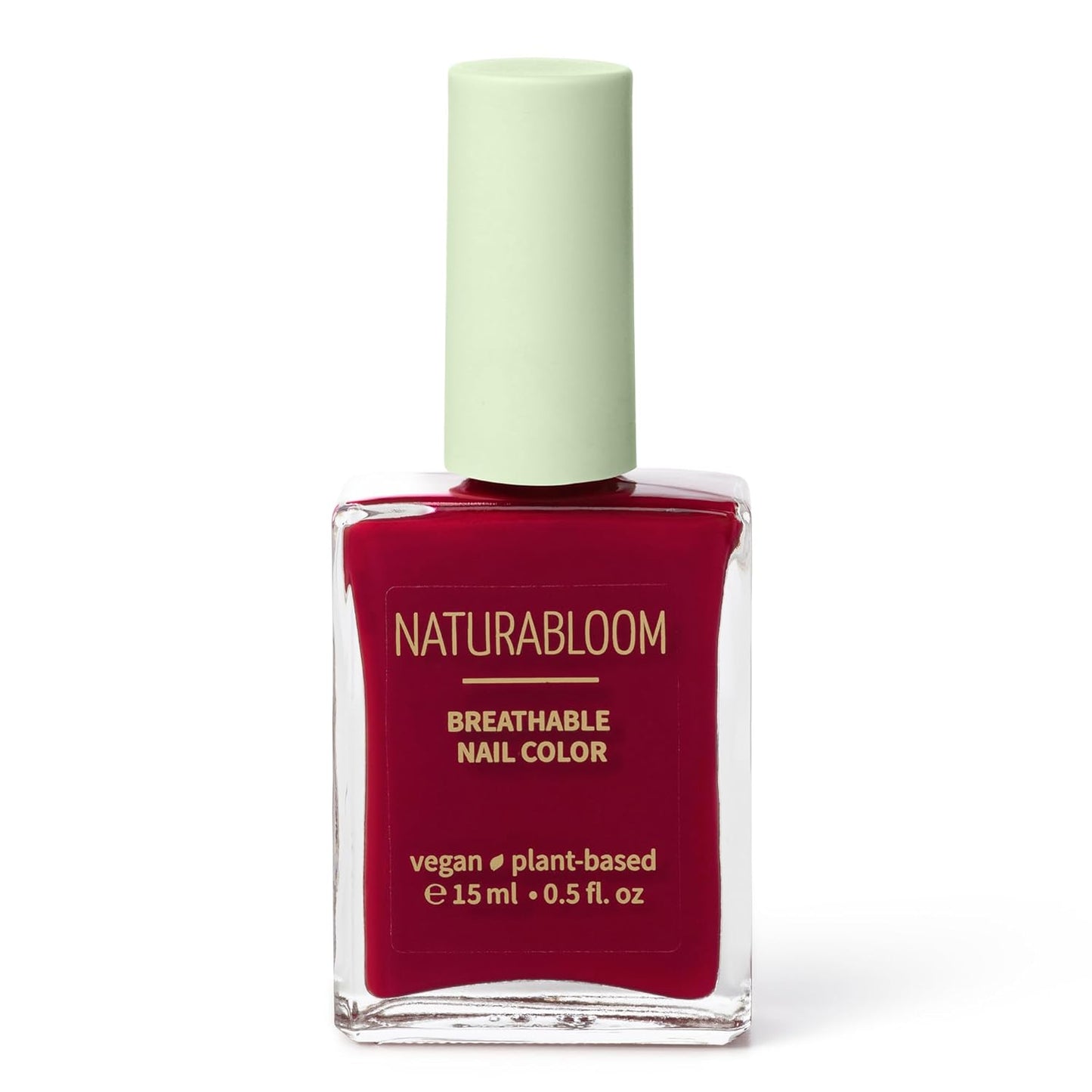 Breathable Premium Long Lasting Nail Polish (Ruby Red) - Vegan & Toxin-Free