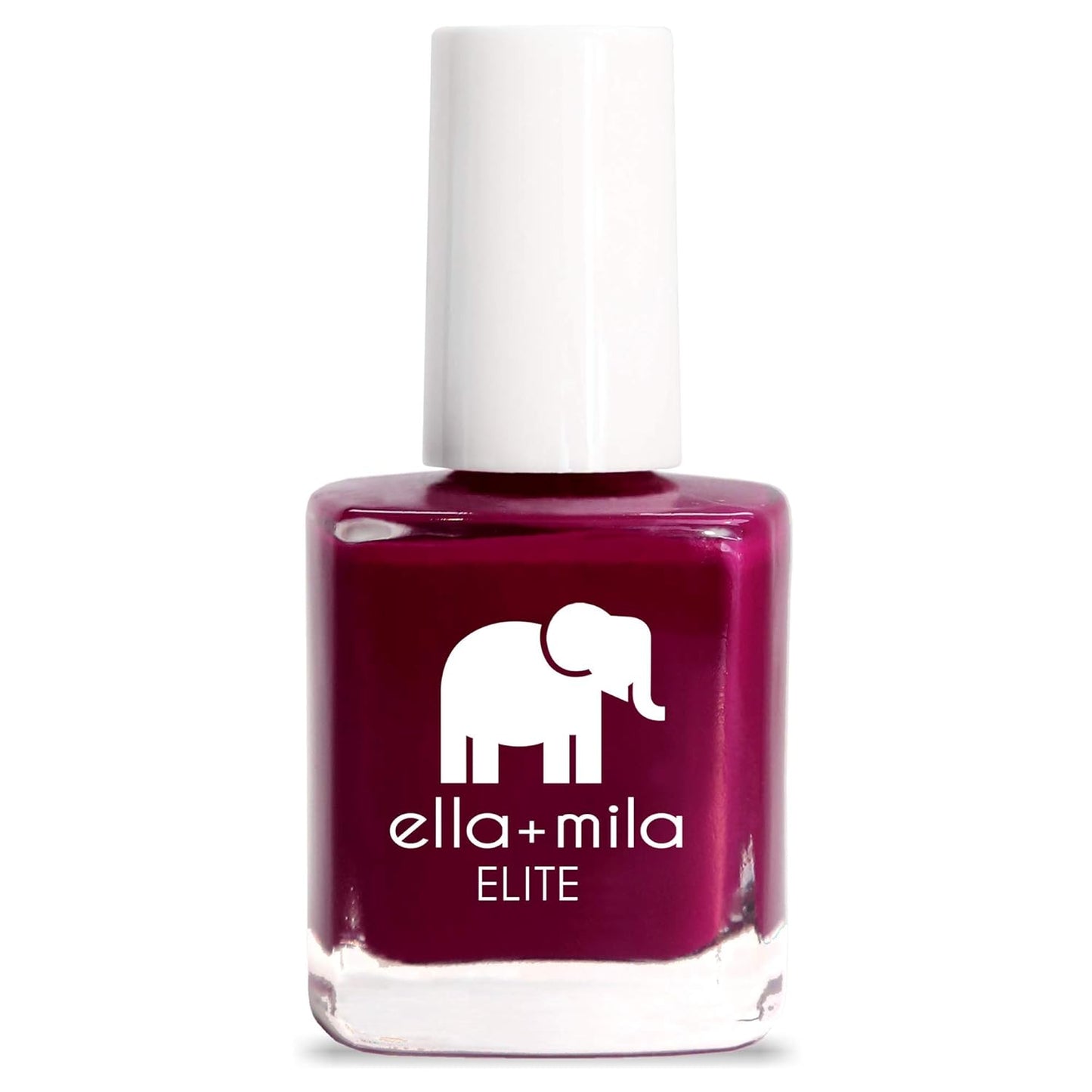 ella+mila Professional, Quick Dry, Long-Lasting & Chip-Resistant Red Nail Polishes (In Line for Wine - 0.45 fl oz)