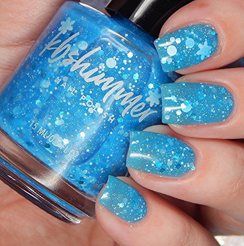 KBShimmer Snow Much Fun Nail Polish- 0.5 oz Full Sized Bottle
